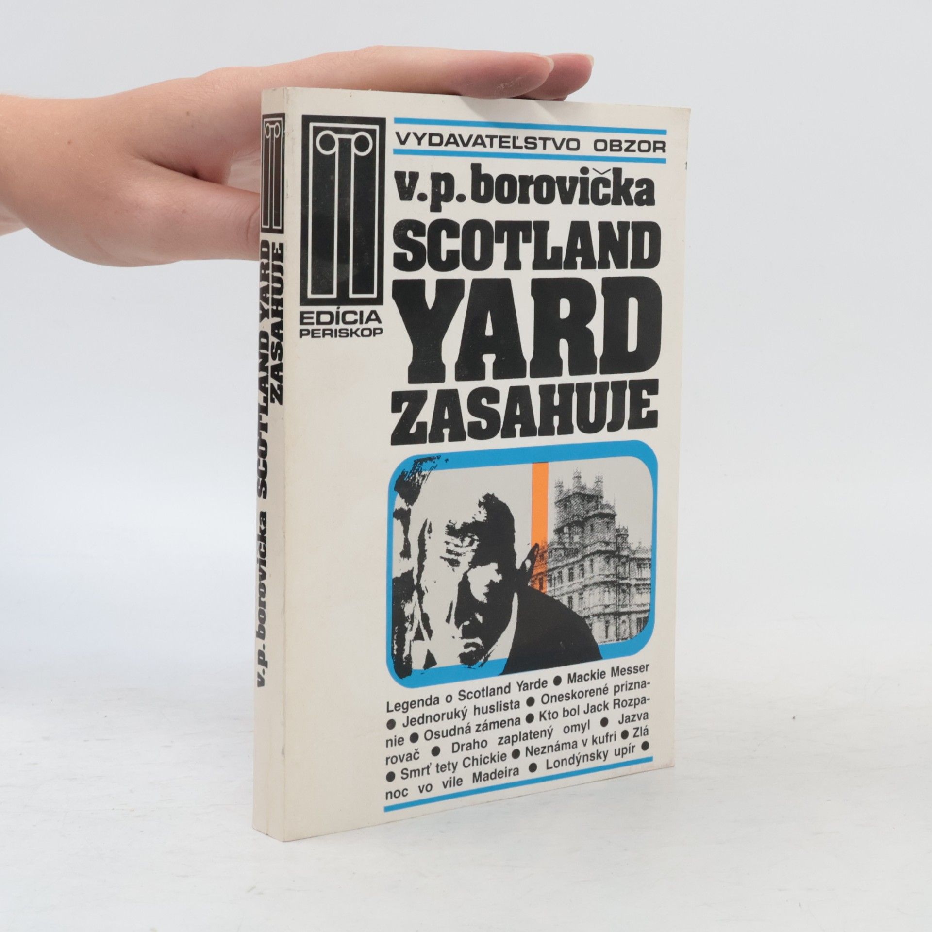 Václav Pavel Borovička Scotland Yard zasahuje