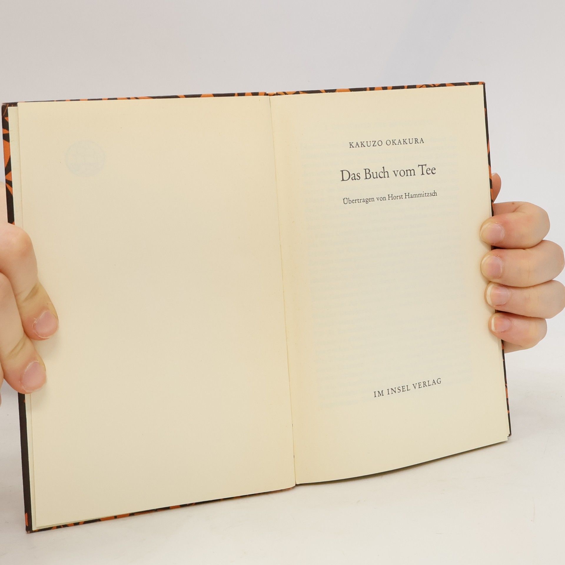 Kakuzō Okakura Das Buch vom Tee