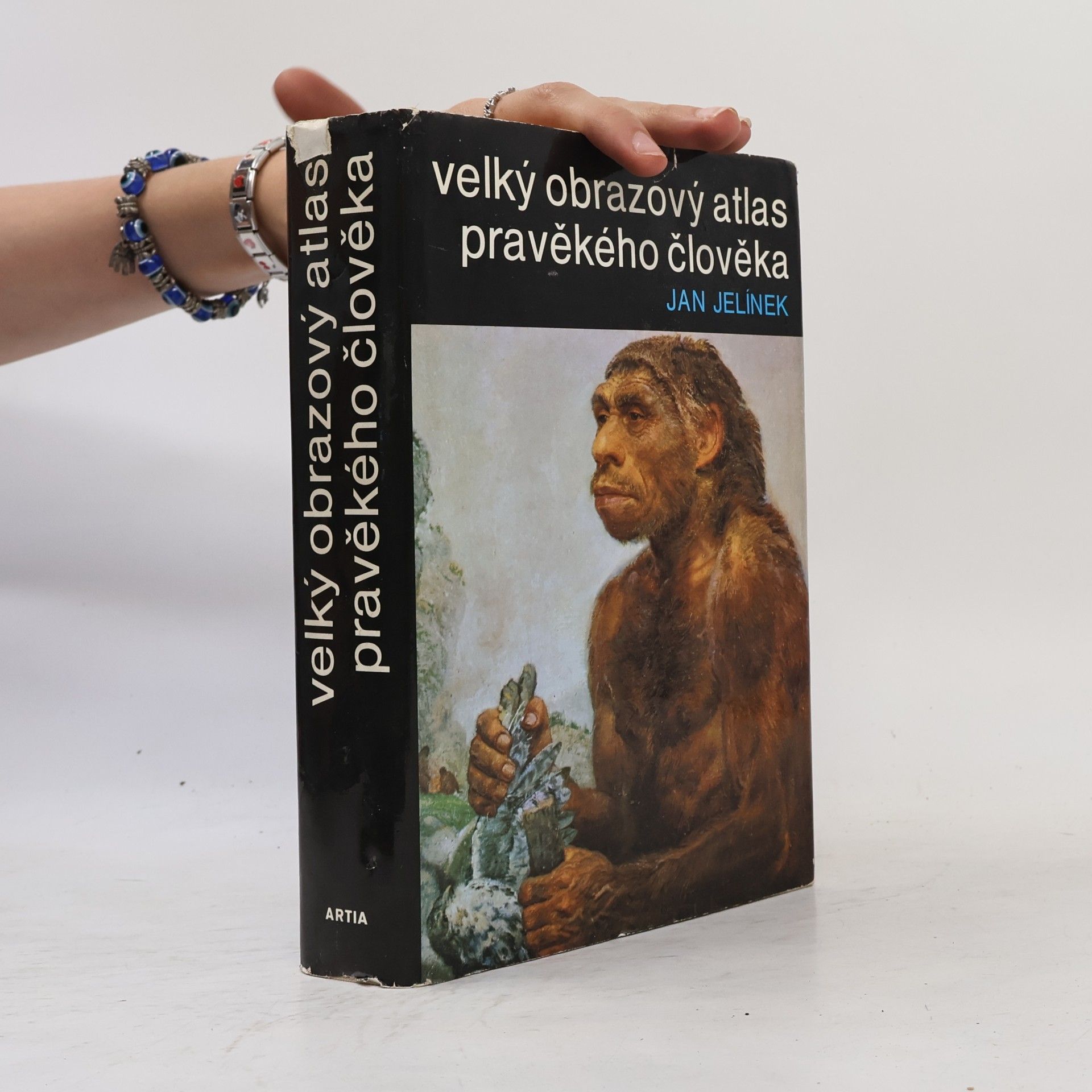 Jan Jelínek Velký obrazový atlas pravěkého člověka