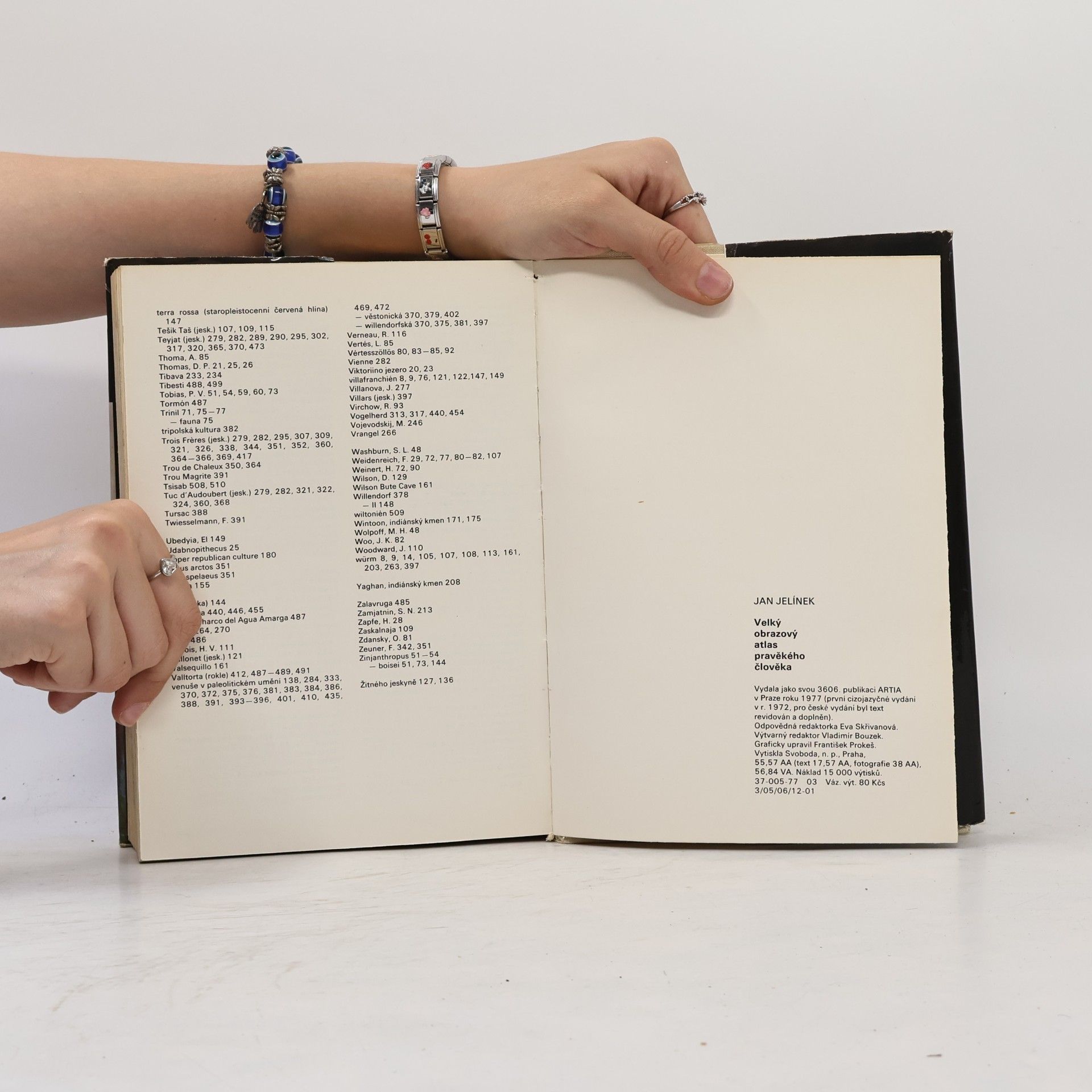Jan Jelinek Velký obrazový atlas pravěkého člověka