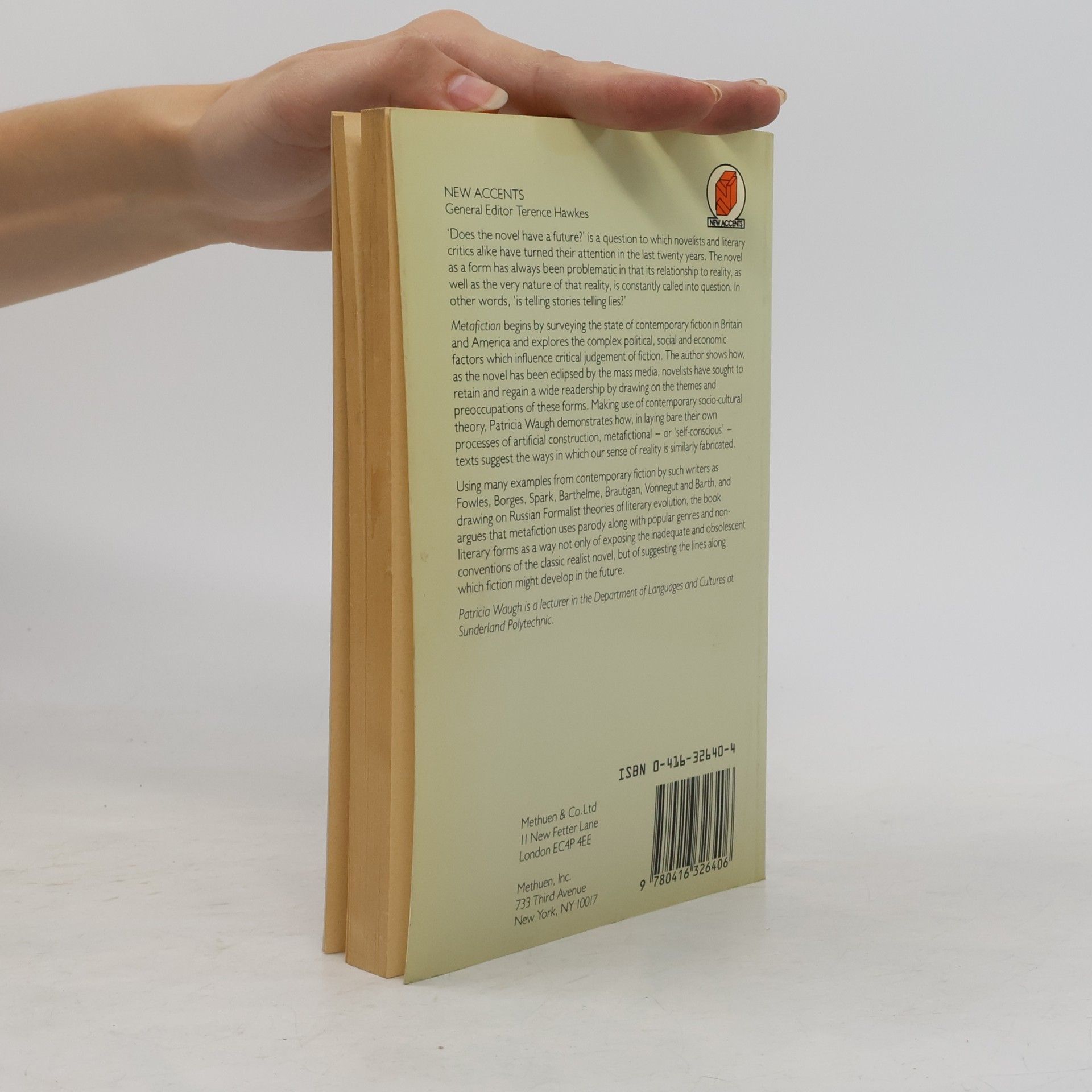 Patricia Waugh Metafiction