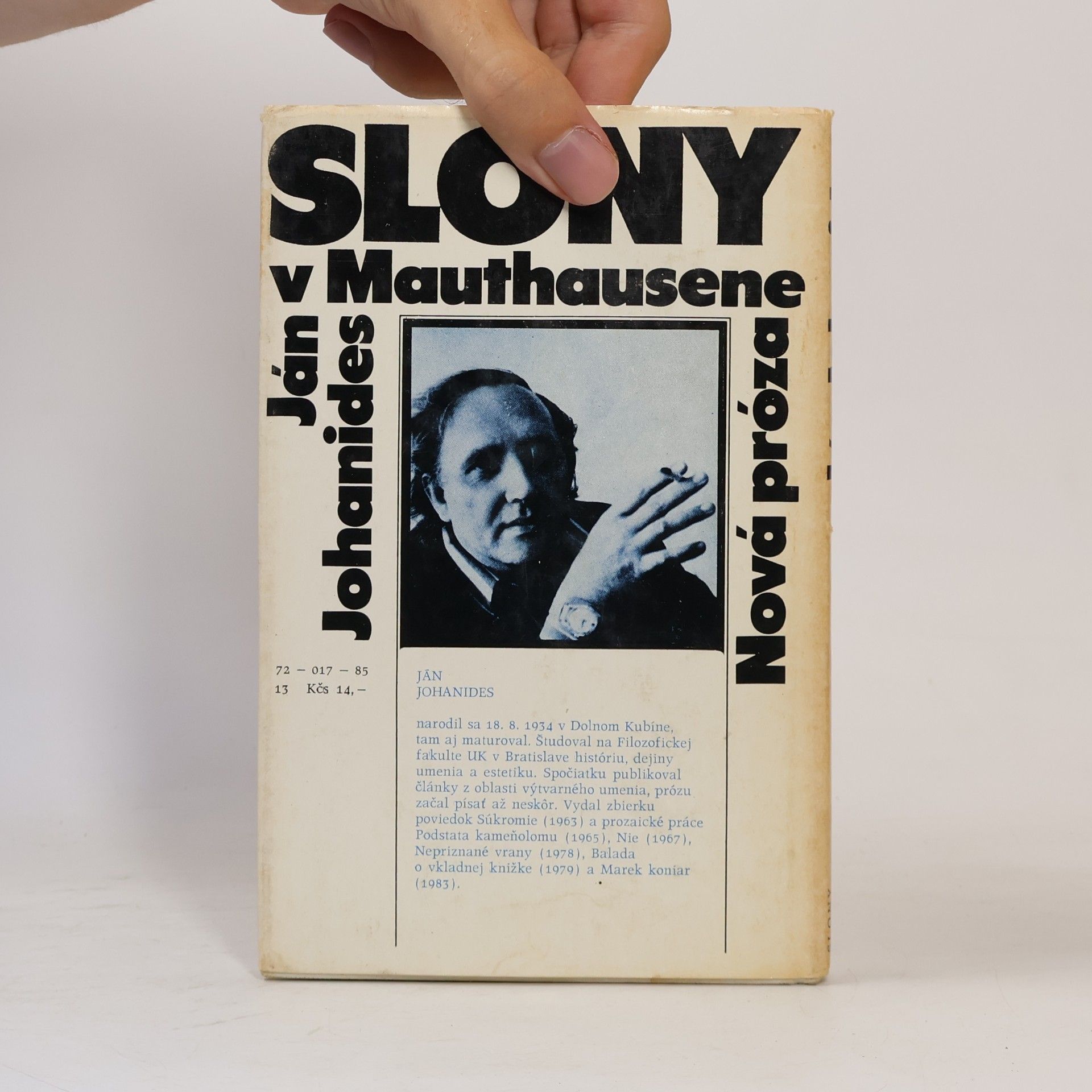 Ján Johanides Slony v Mauthausene