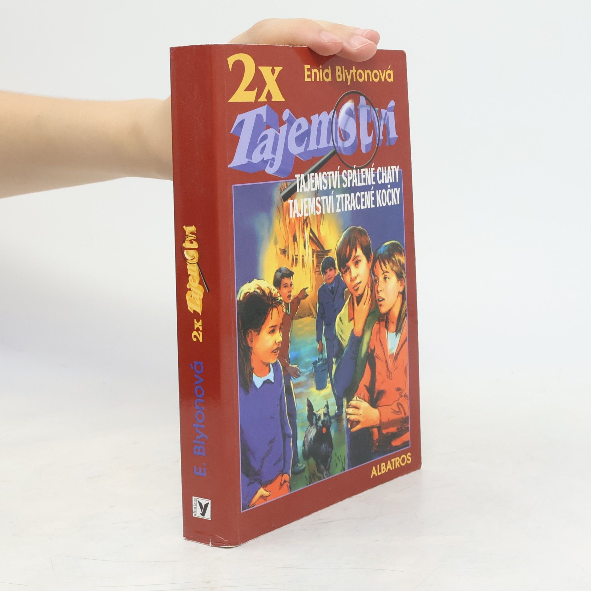 Enid Blyton 2x tajemství – Tajemství spálené chaty / Tajemství ztracené kočky