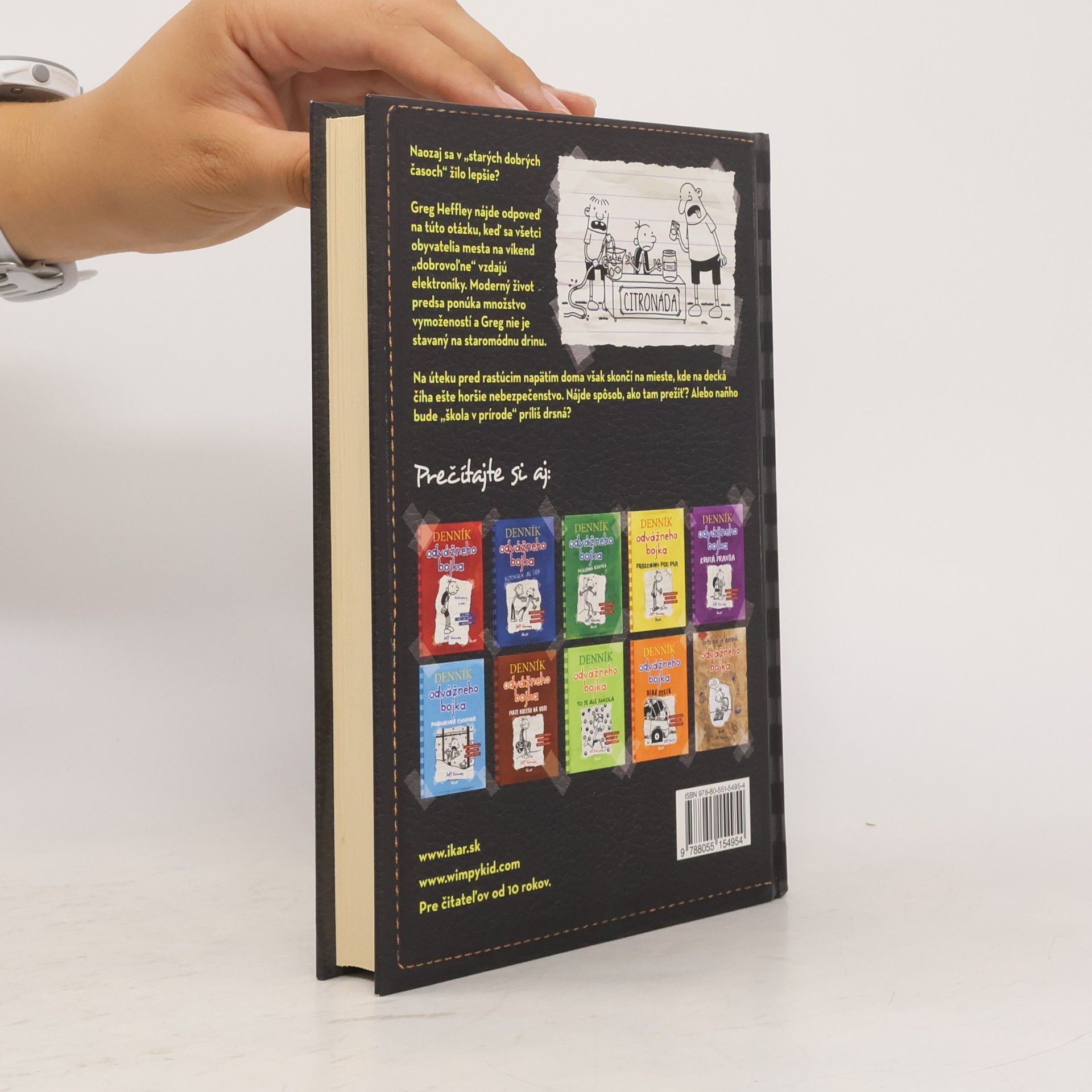 Jeff Kinney Denník odvážneho bojka 10. Drsná škola