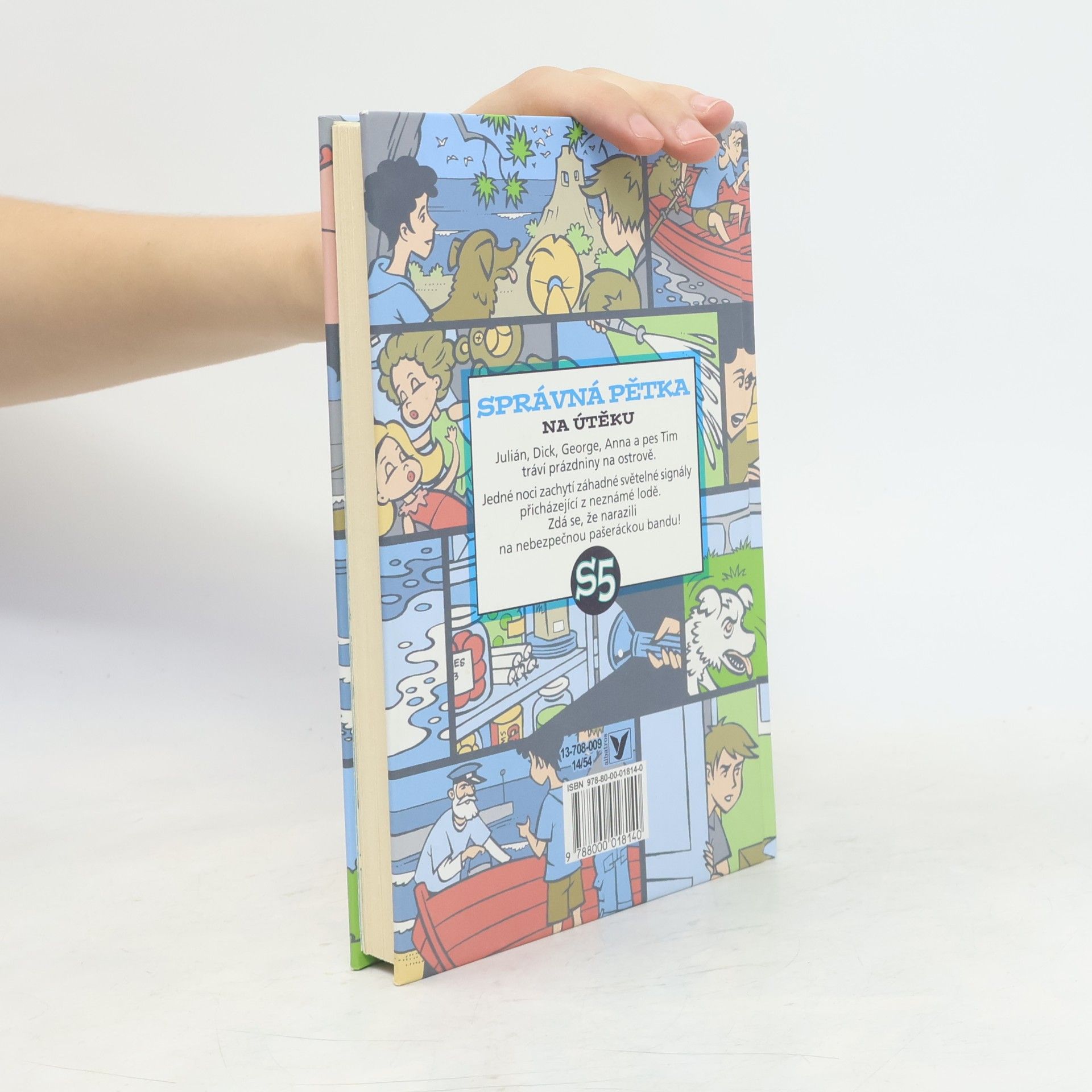 Enid Blyton Správná pětka. Na útěku