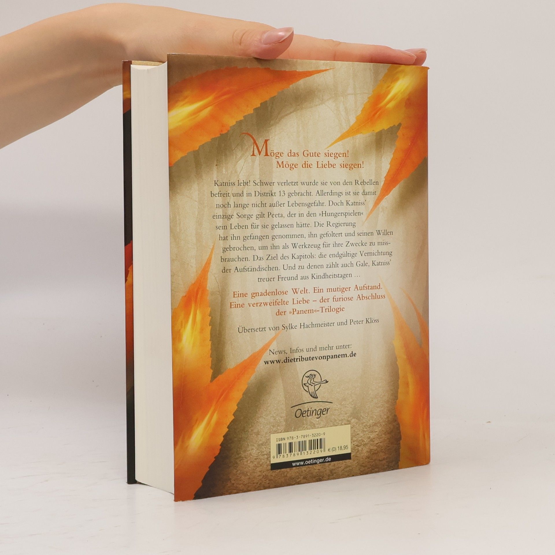 Suzanne Collins Die Tribute vom panem. Flammender Zorn