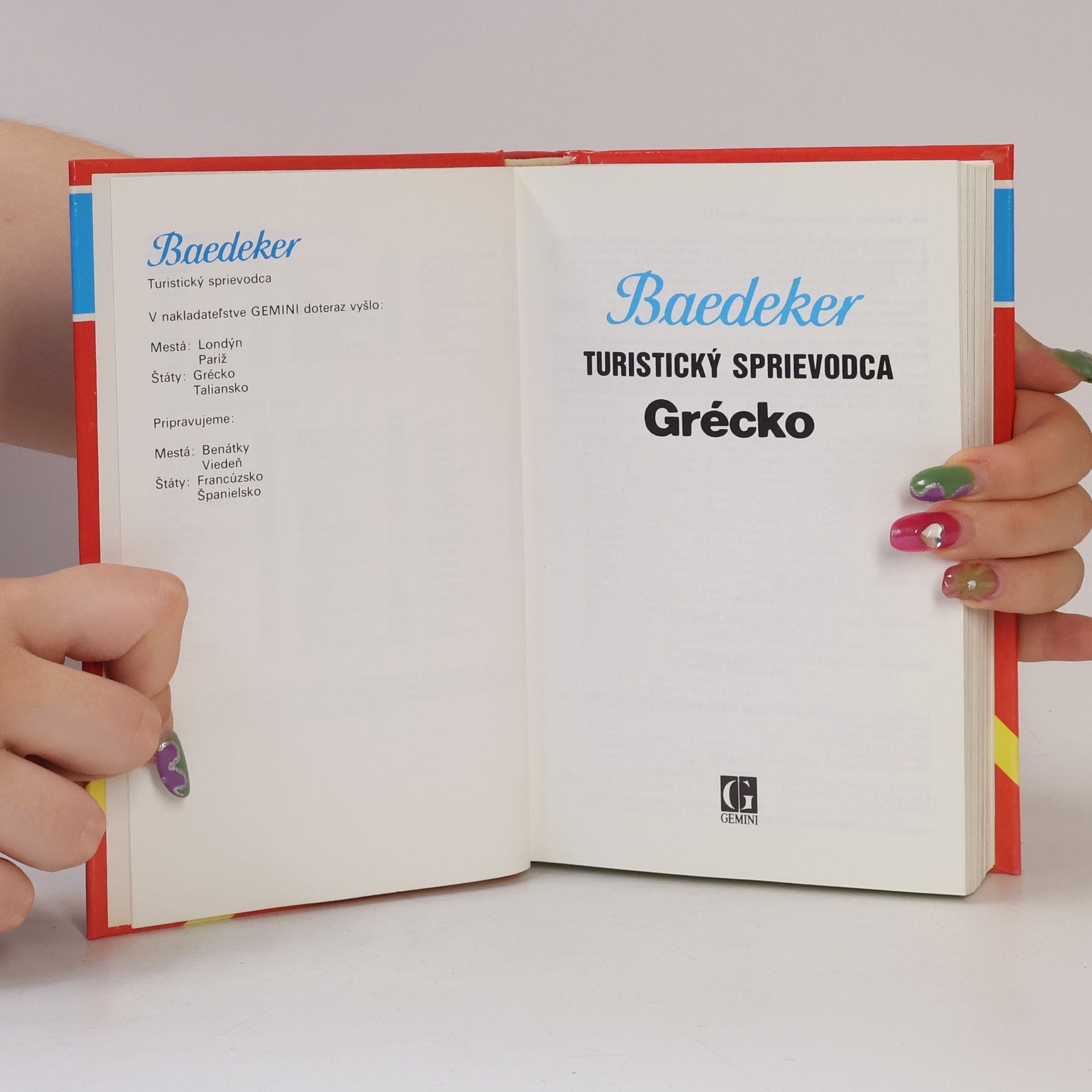kolektiv Baedeker. Turistický sprievodca. Grécko