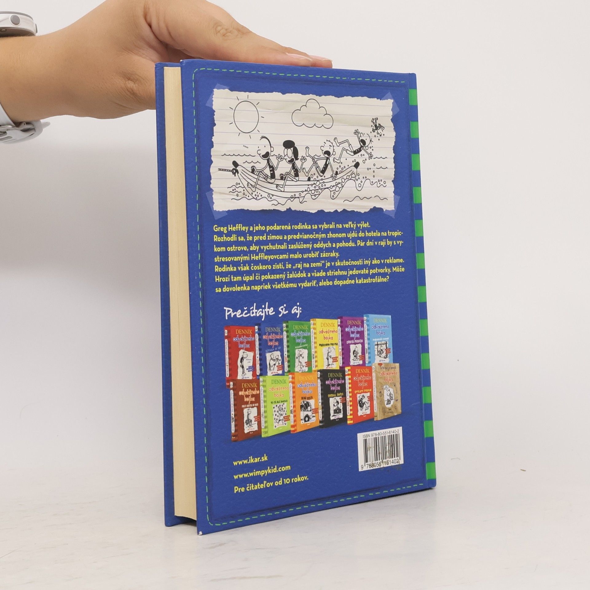 Jeff Kinney Denník odvážneho bojka 12. Rodinný úlet