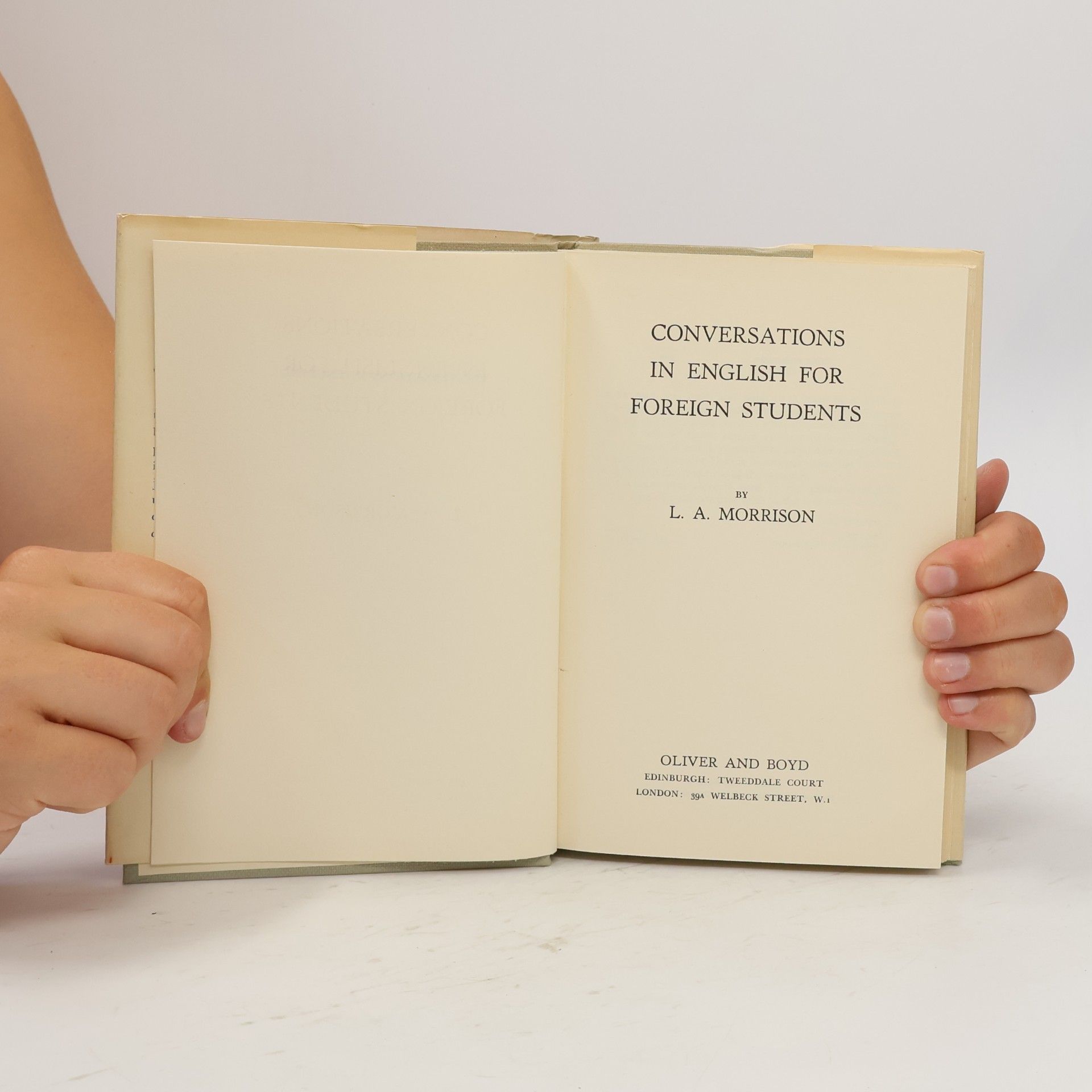 Lewis Albert Morrison Conversations in English for Foreign Students
