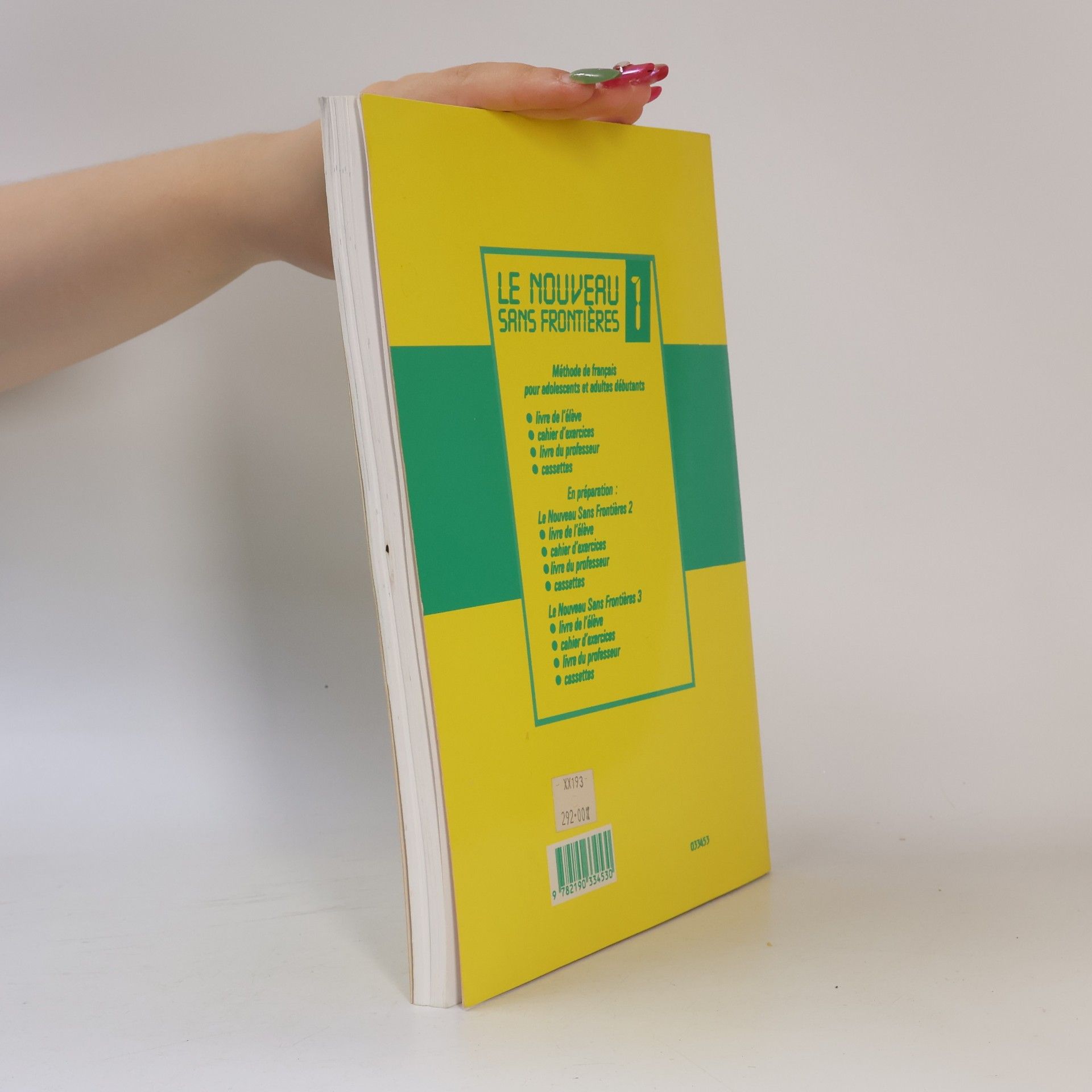 Michèle Verdelhan-Bourgade Le nouveau sans frontieres: Méthode de français. 1, Cahier d'exercices