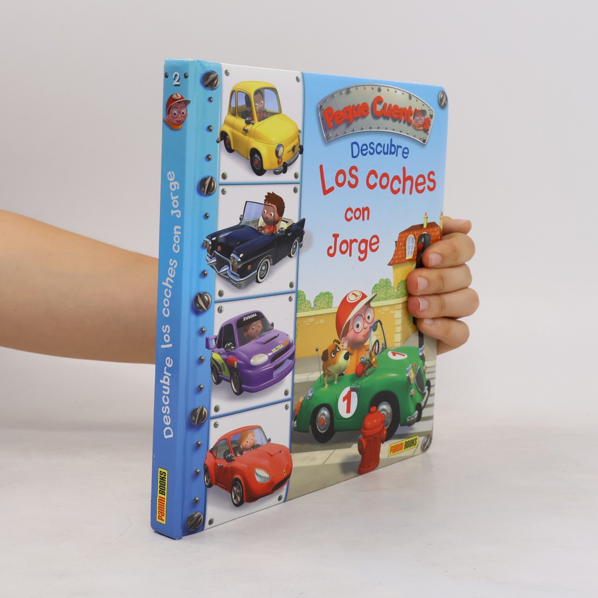 Peque Cuentos. Descubre Los coches con Jorge