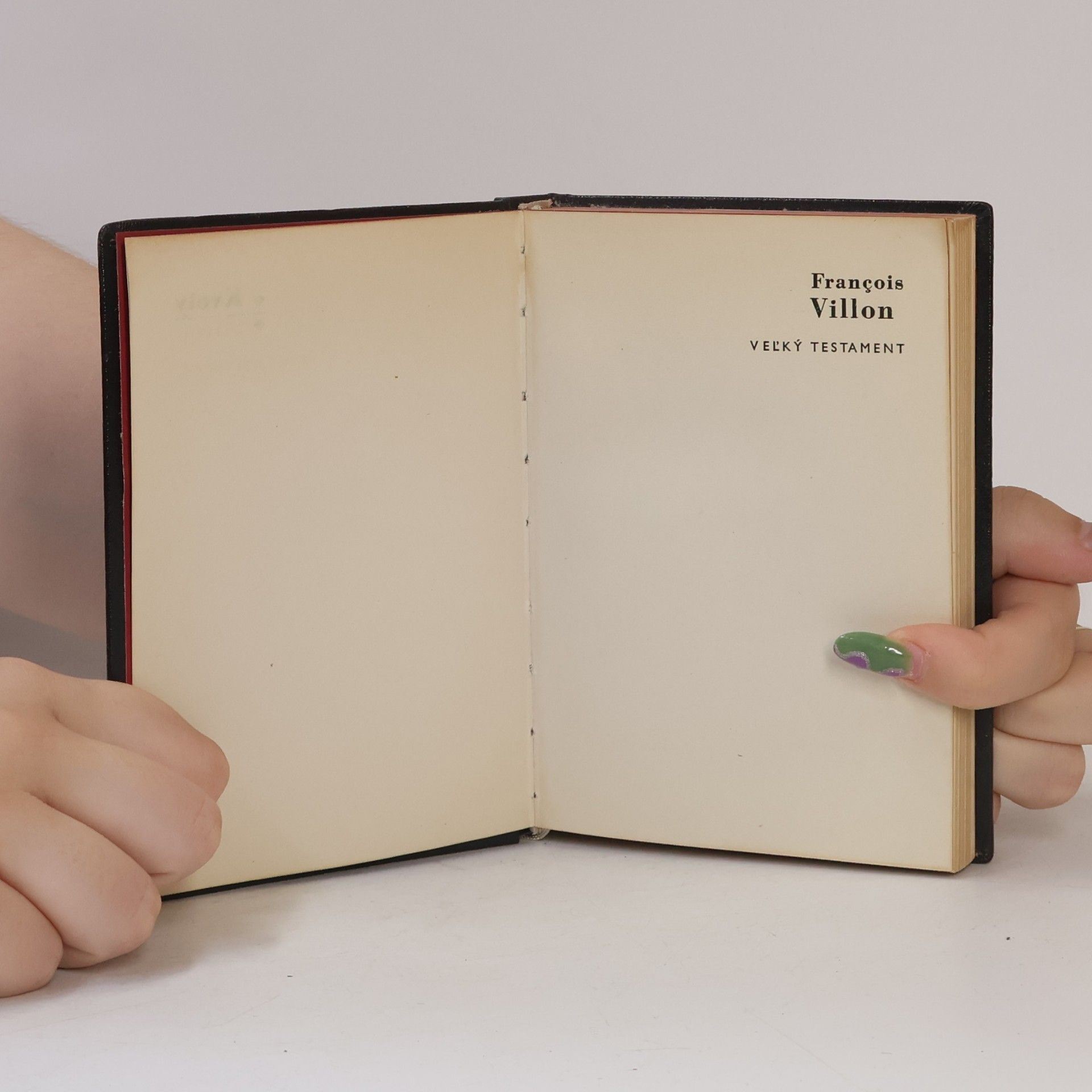François Villon Veľký testament