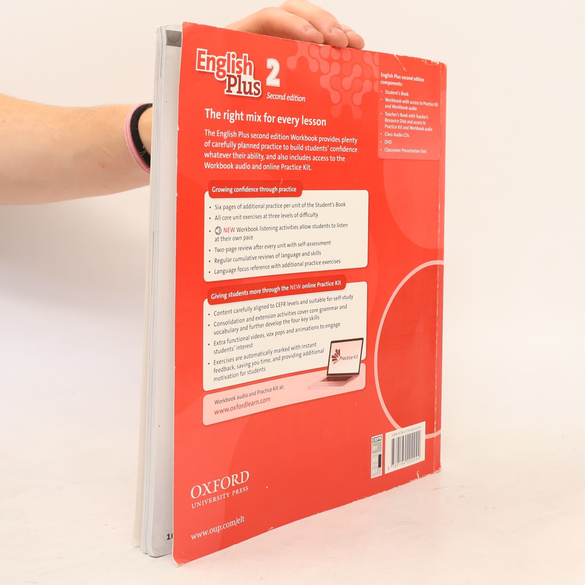 Wetz Ben English Plus: Level 2: Workbook with access to Practice Kit