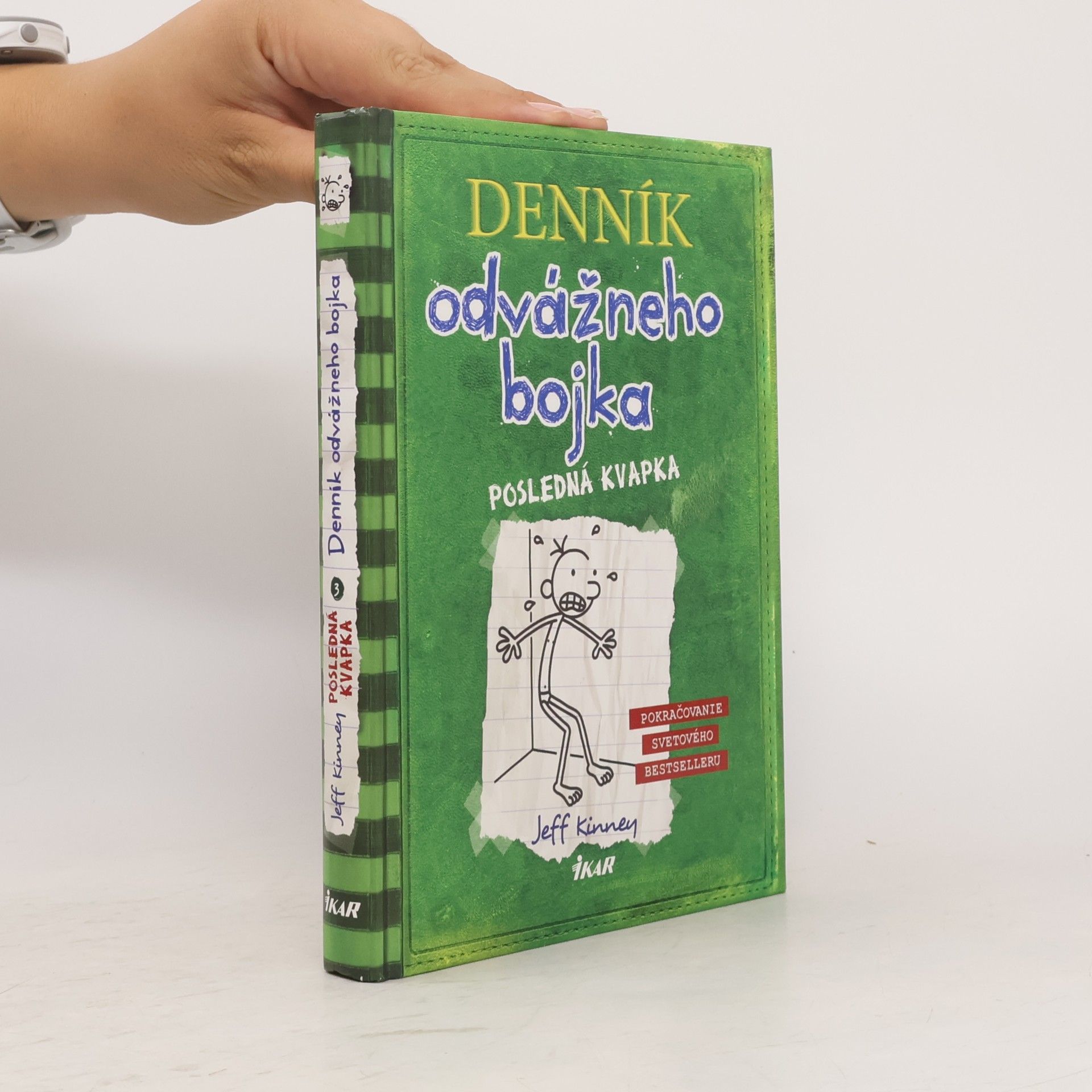 Jeff Kinney Denník odvážného bojka - Posledná kvapka