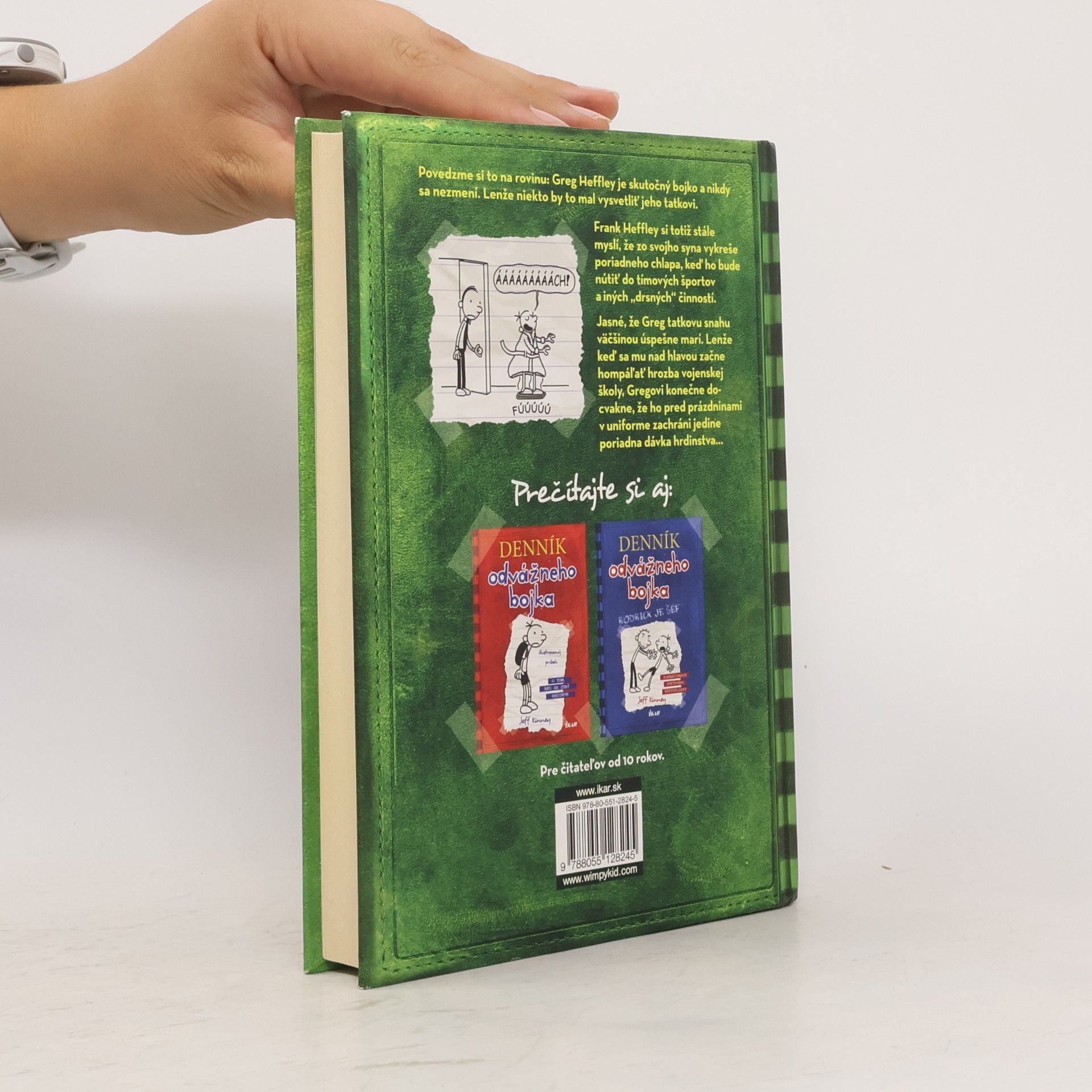 Jeff Kinney Denník odvážného bojka - Posledná kvapka
