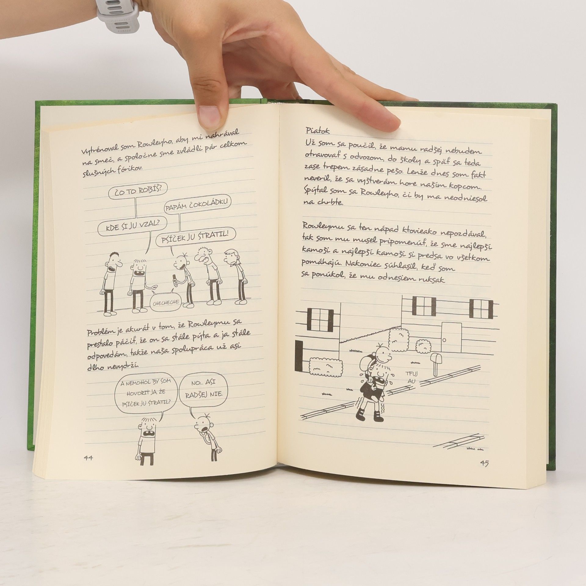 Jeff Kinney Denník odvážného bojka - Posledná kvapka