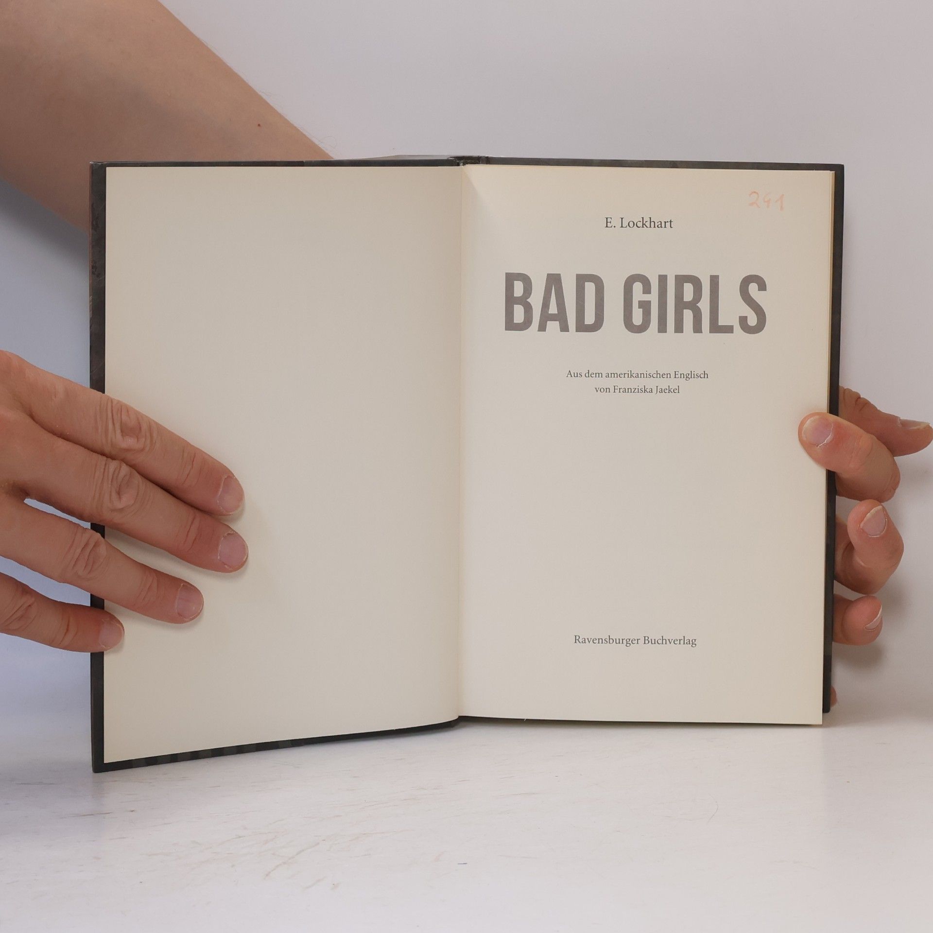 E. Lockhart Bad girls