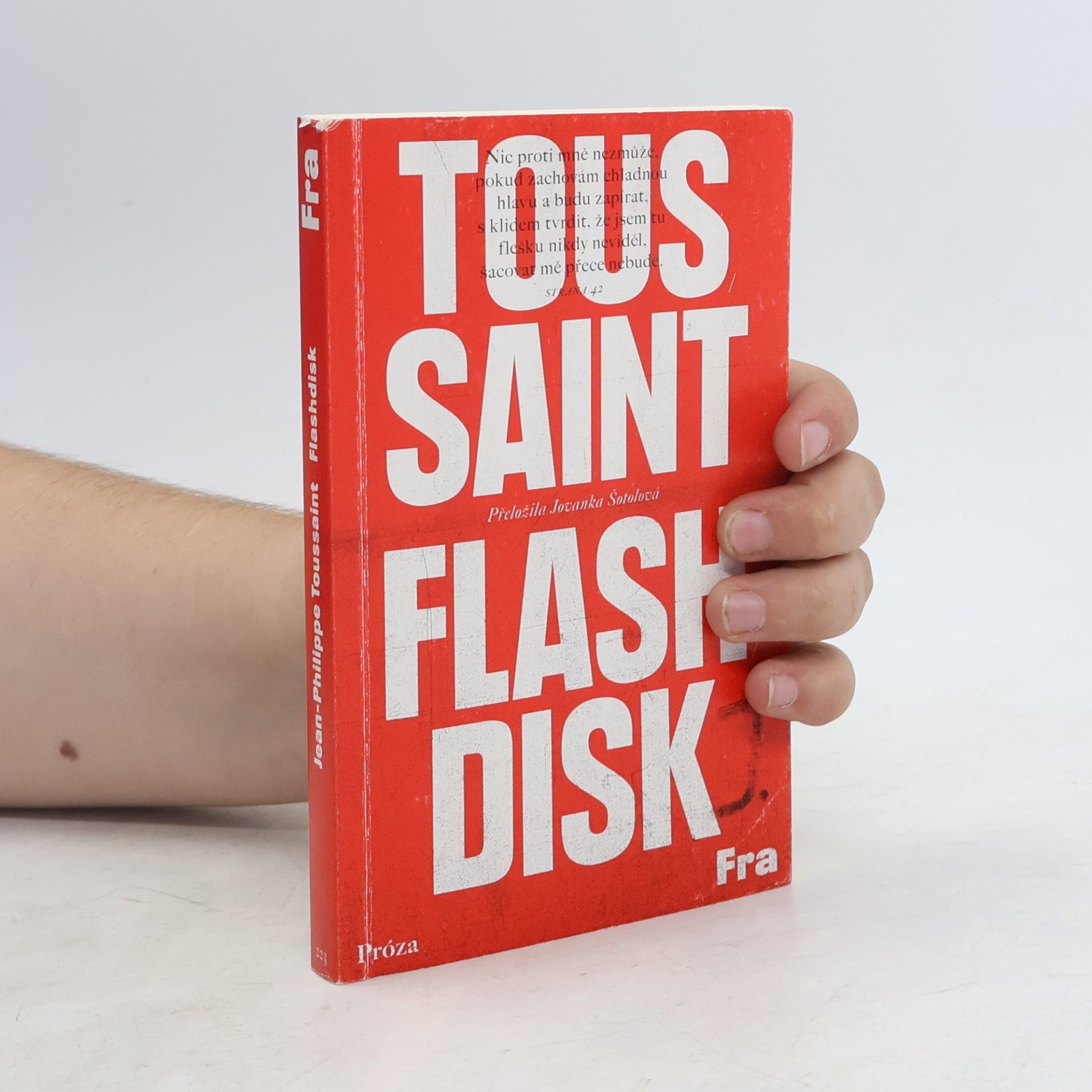 Jean-Philippe Toussaint Flashdisk