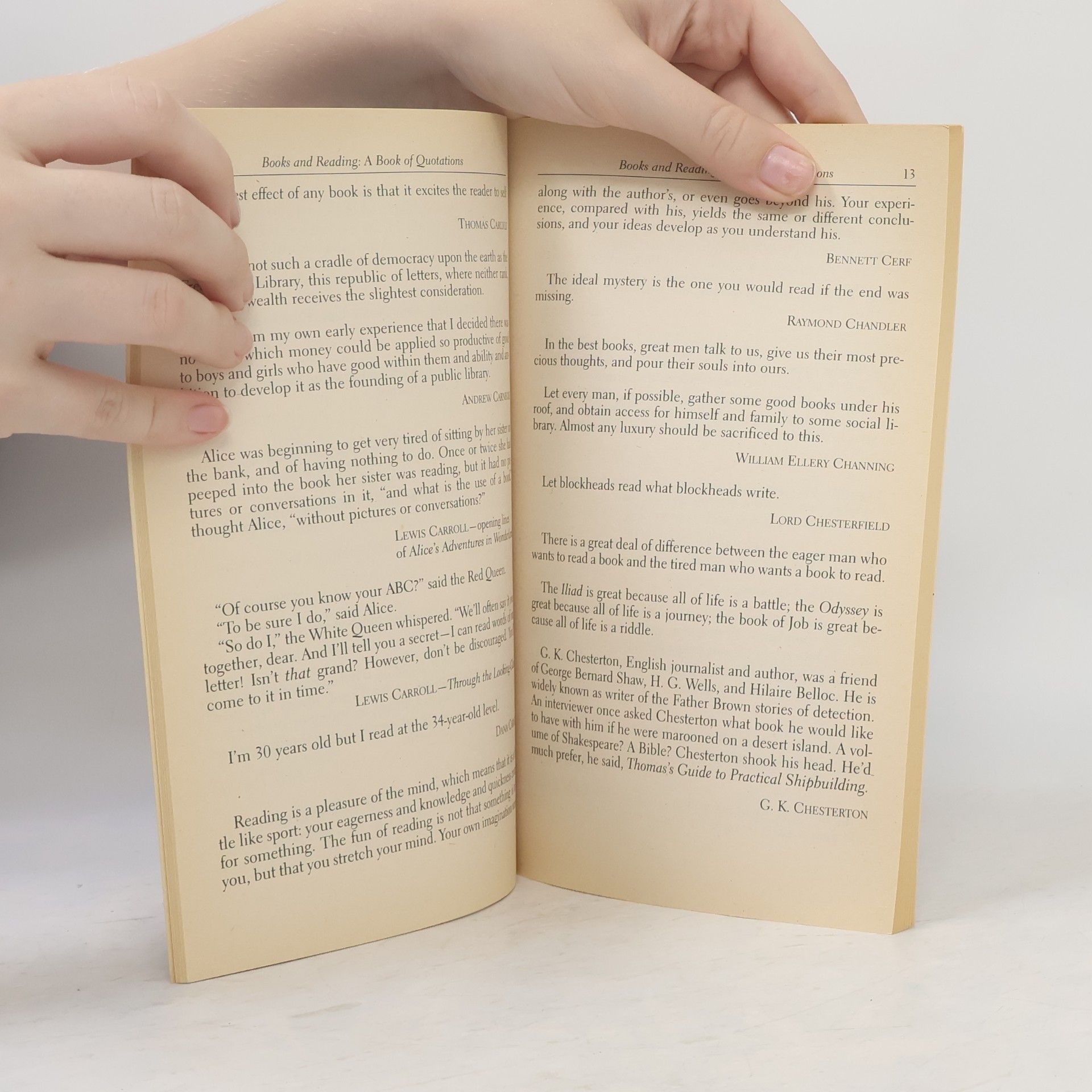 Bill Bradfield Dover Thrift Editions: Books and Reading