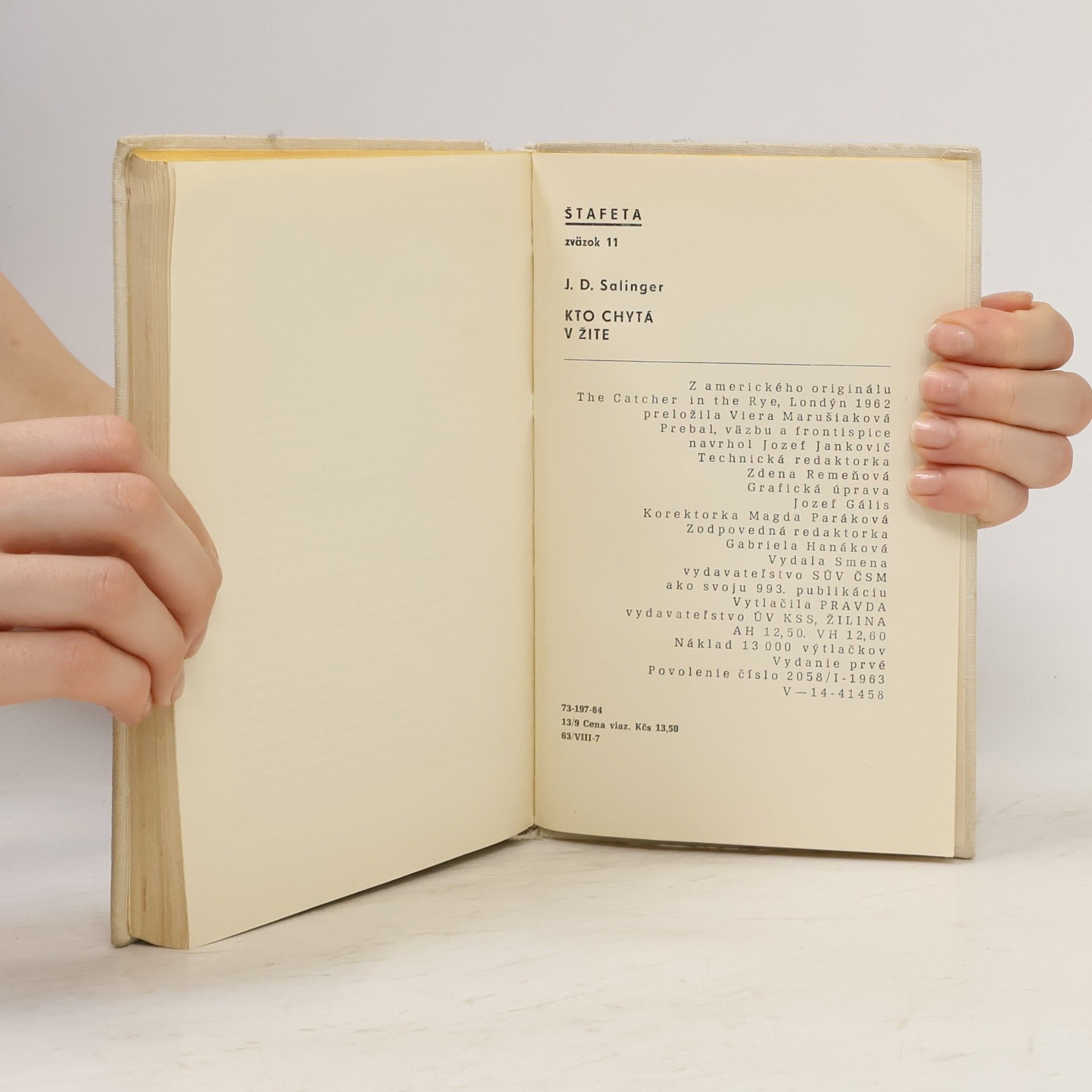 J. D. Salinger Kto chytá v žite