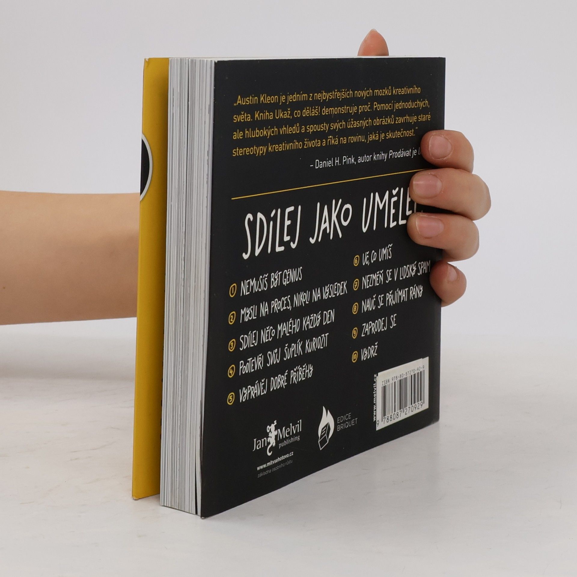 Austin Kleon Ukaž, co děláš! 10 způsobů, jak sdílet svou kreativitu a nechat se objevit