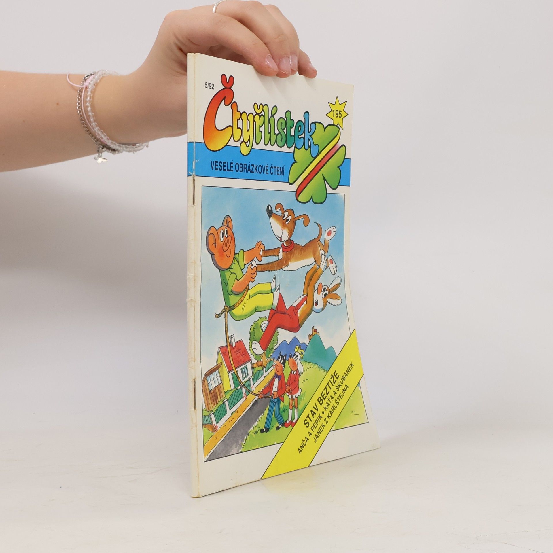 Kolektiv autorů Čtyřlístek 195. 5/1992. Stav beztíže