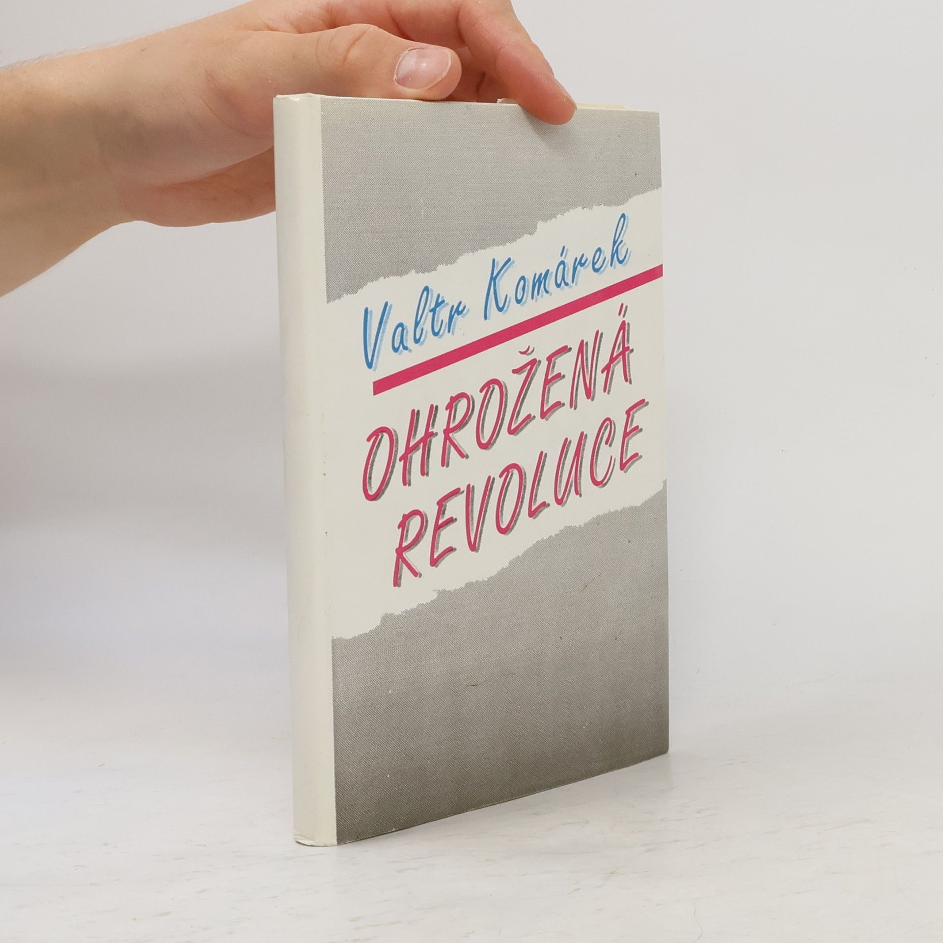 Valtr Komárek Ohrožená revoluce