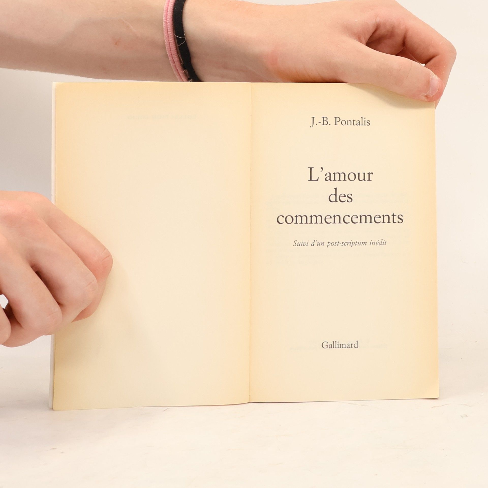 Jean Bertrand Folio - 2571: L'amour des commencements