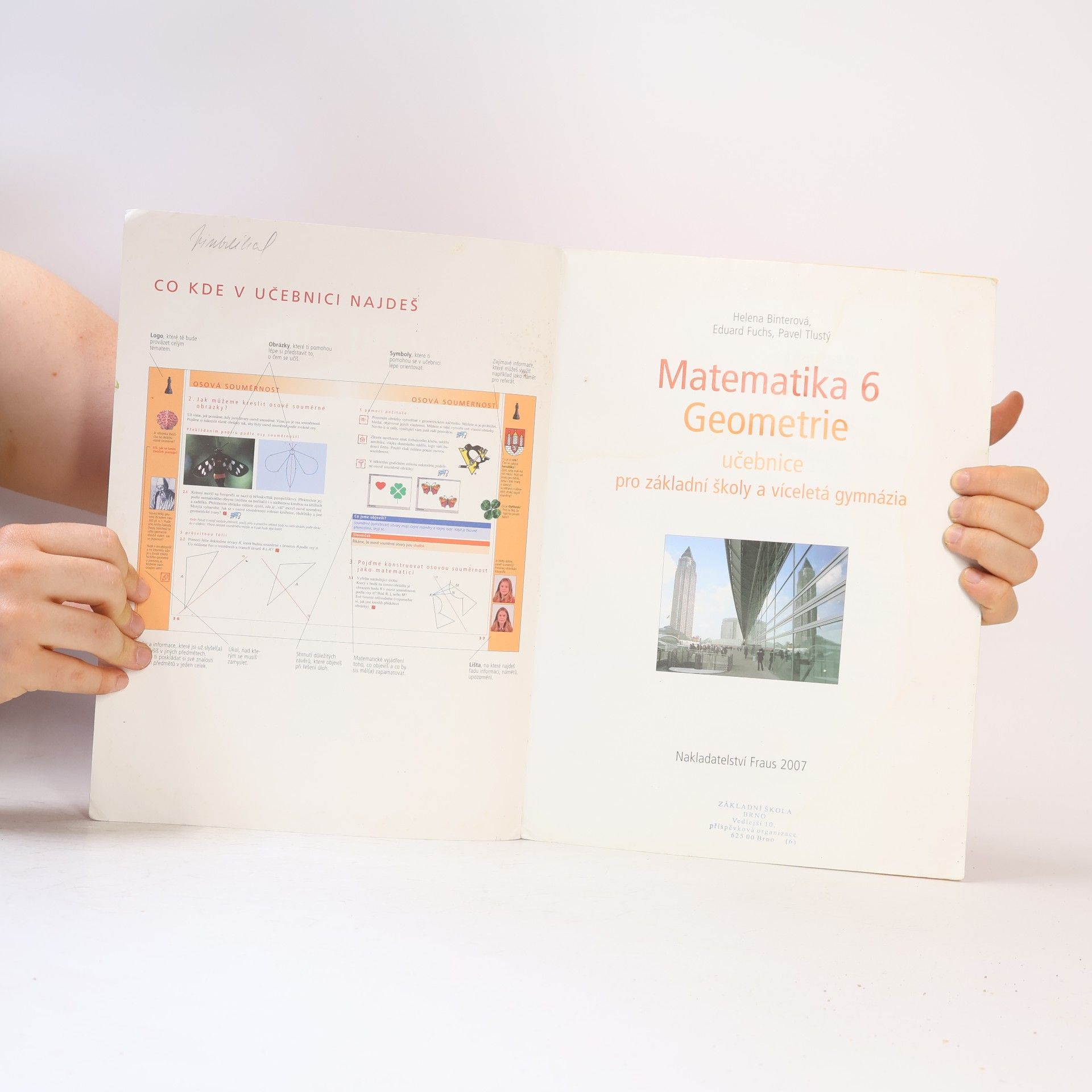 AA.VV. Matematika 6 Geometrie - Učebnice
