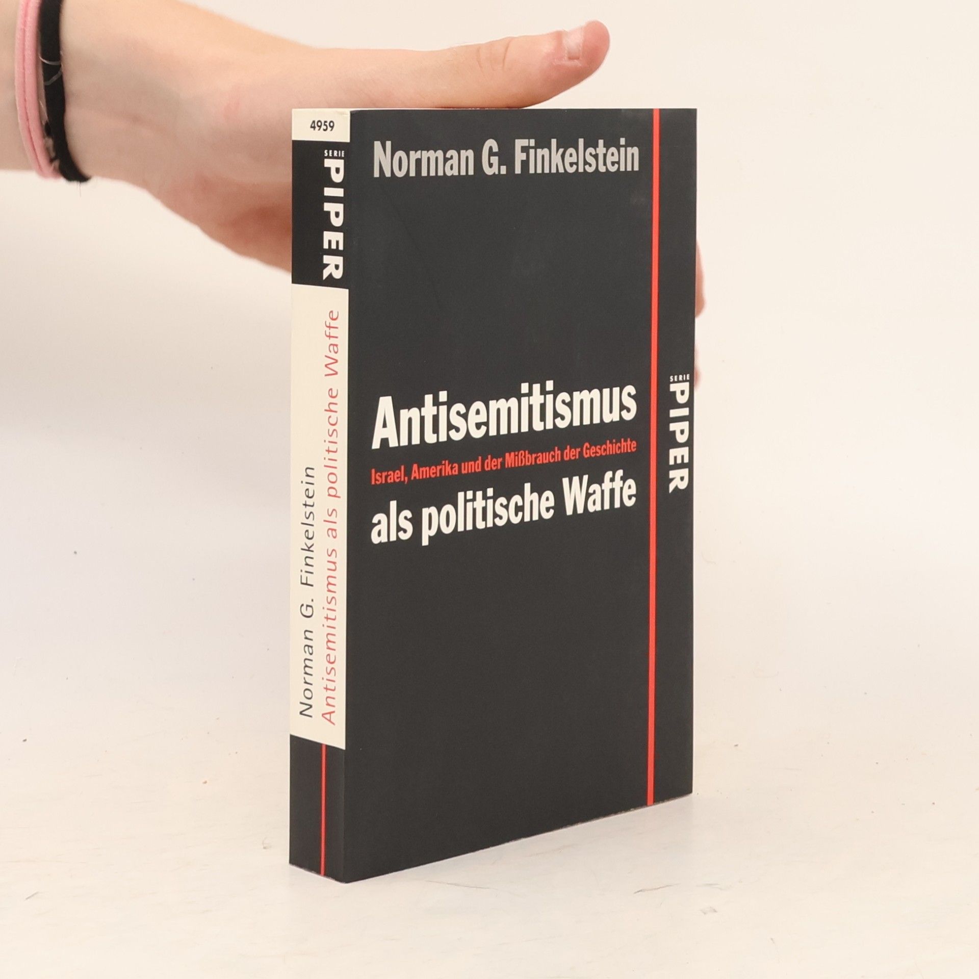 Norman Finkelstein Antisemitismus als politische Waffe