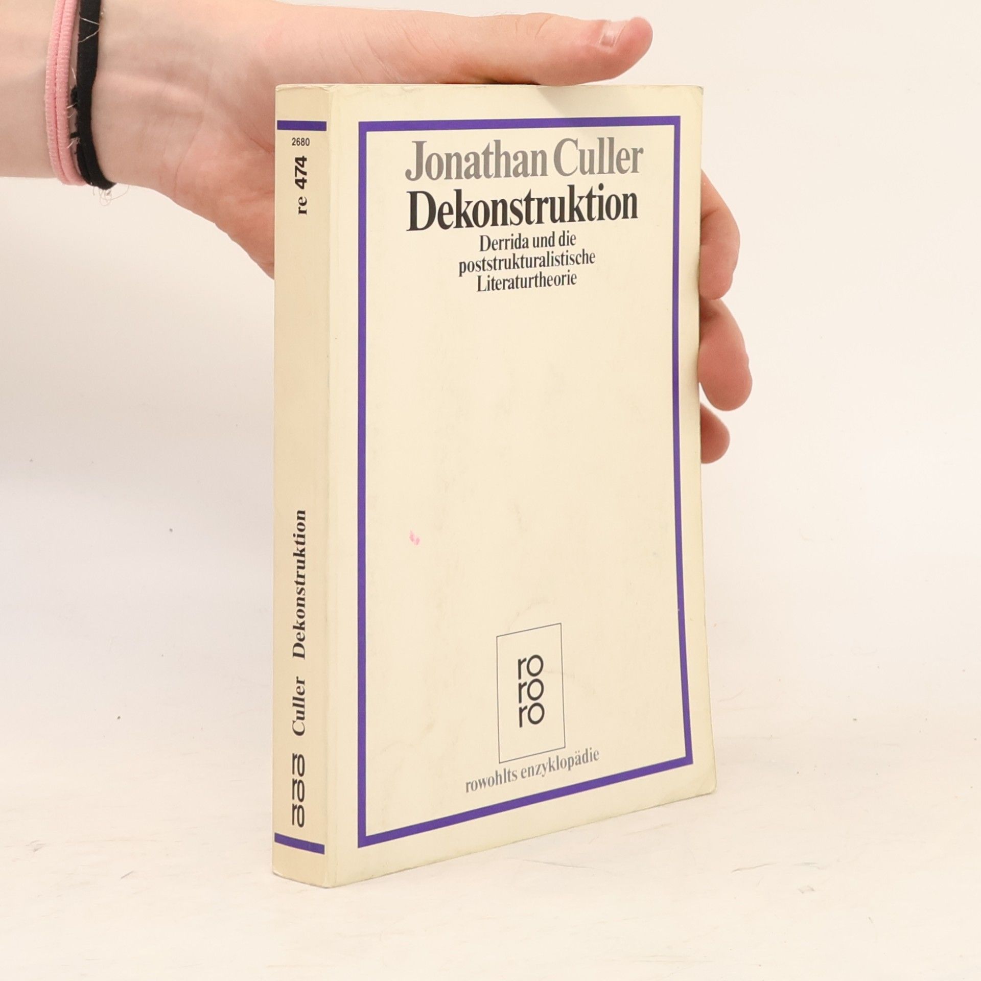 Jonathan Culler Dekonstruktion