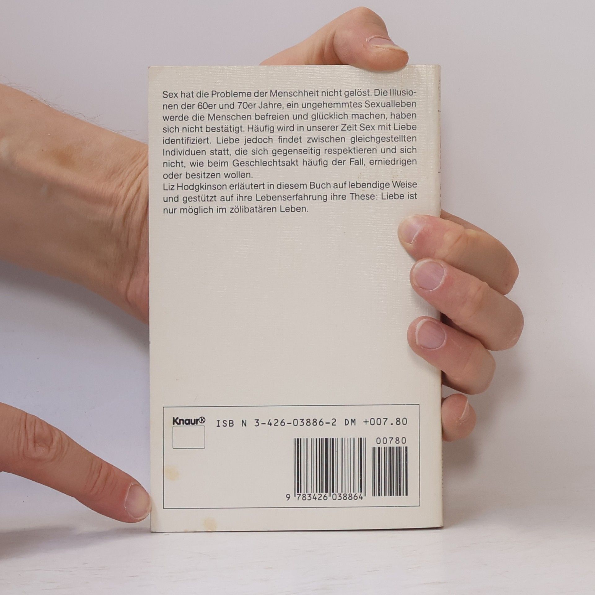 Liz Hodgkinson Knaur Taschenbücher: Sex ist nicht das Wichtigste