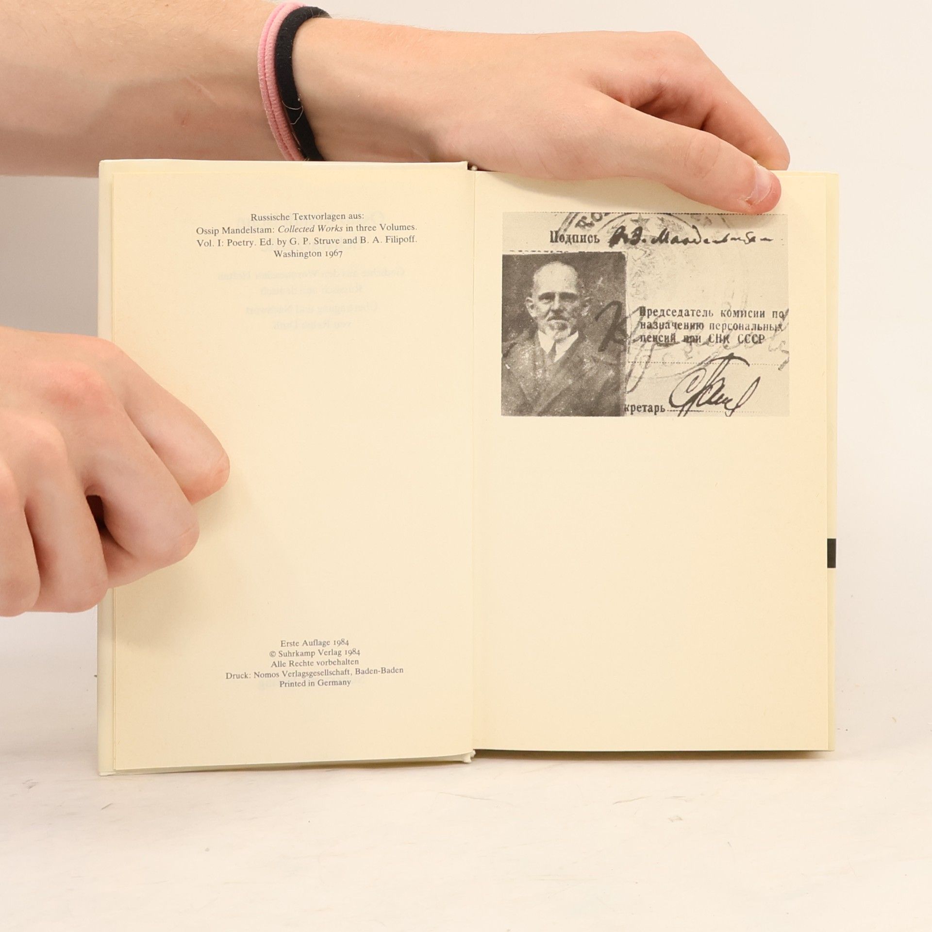 Osip Mandelstam Schwarzerde