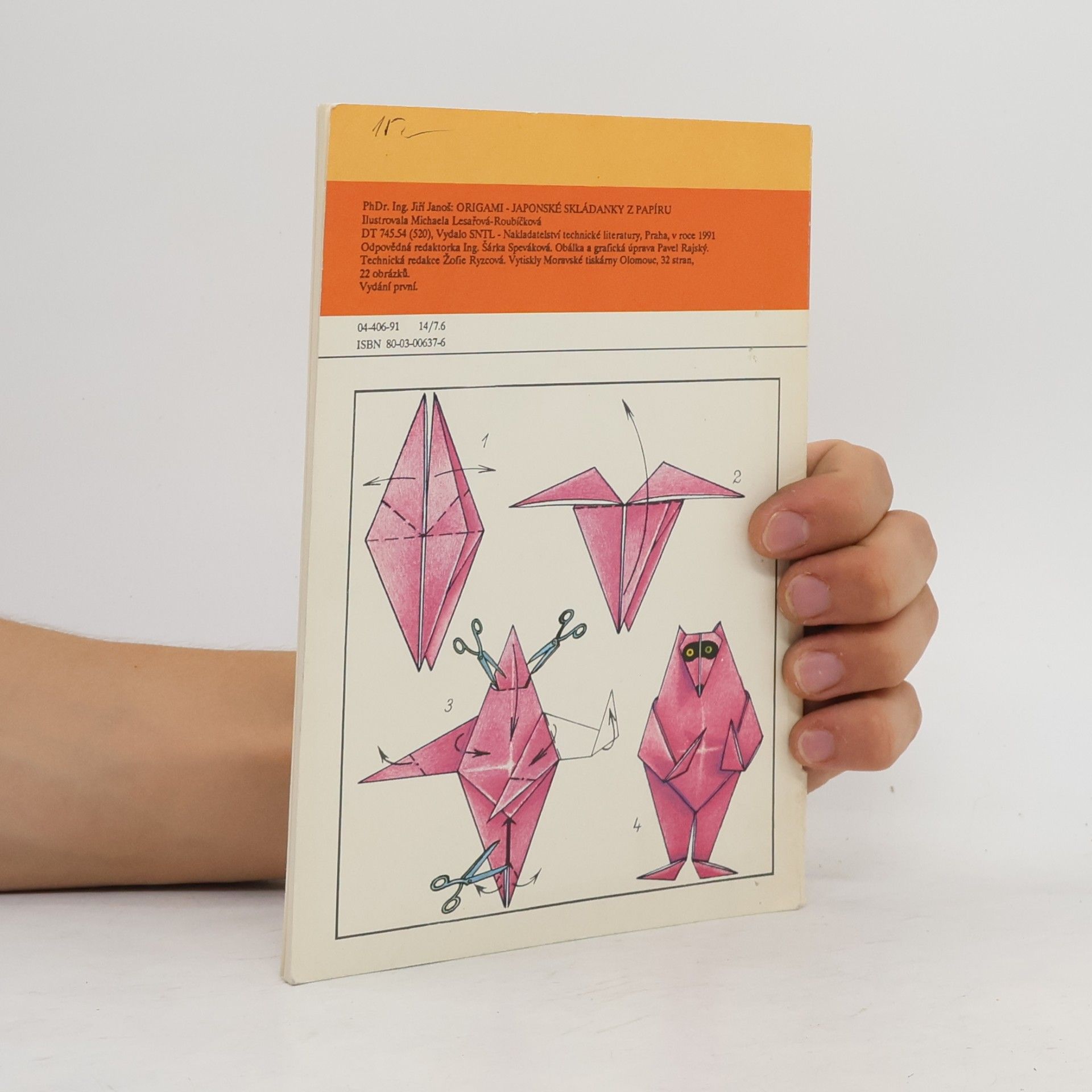 Jiří Janoš Origami - japonské skládanky z papíru
