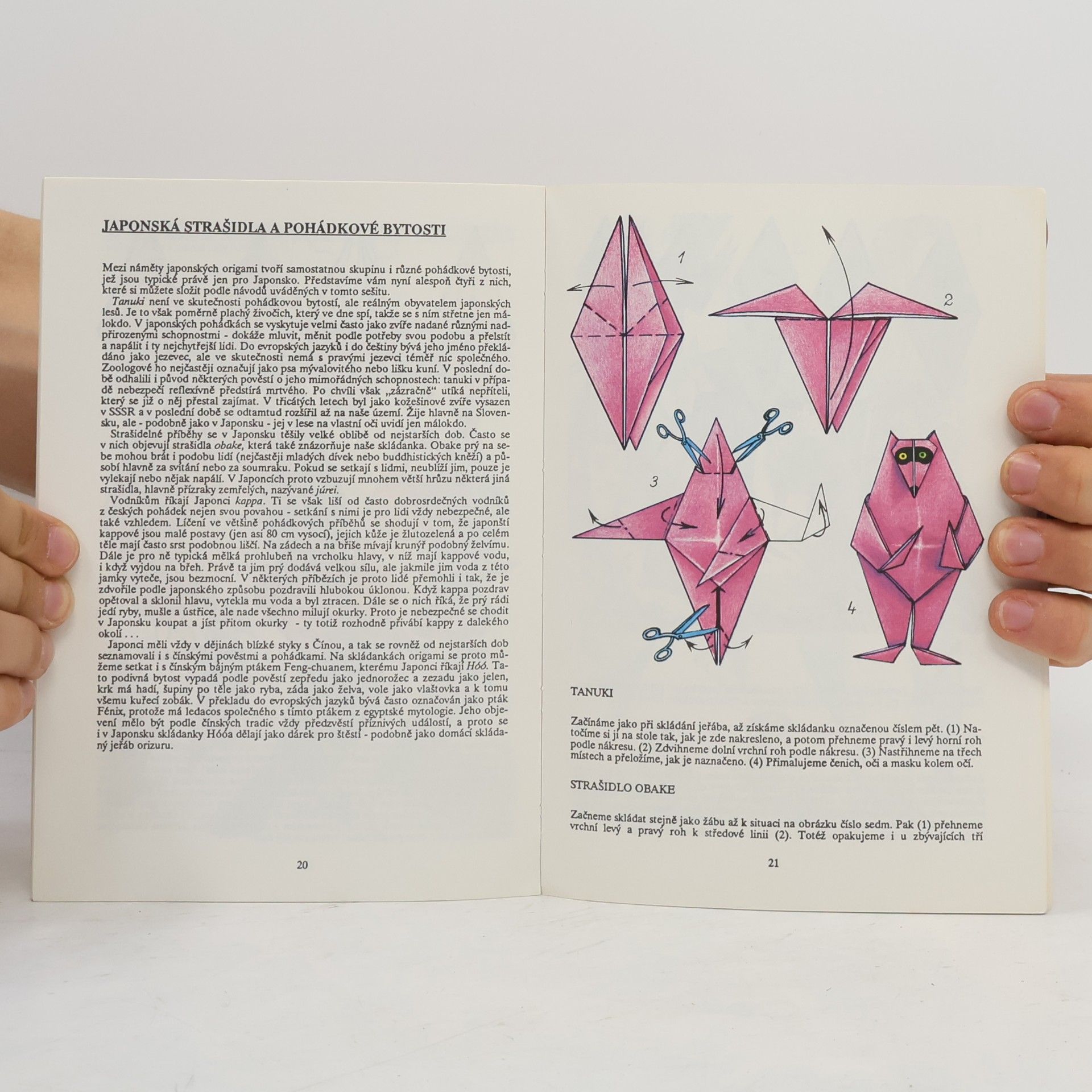 Jiří Janoš Origami - japonské skládanky z papíru