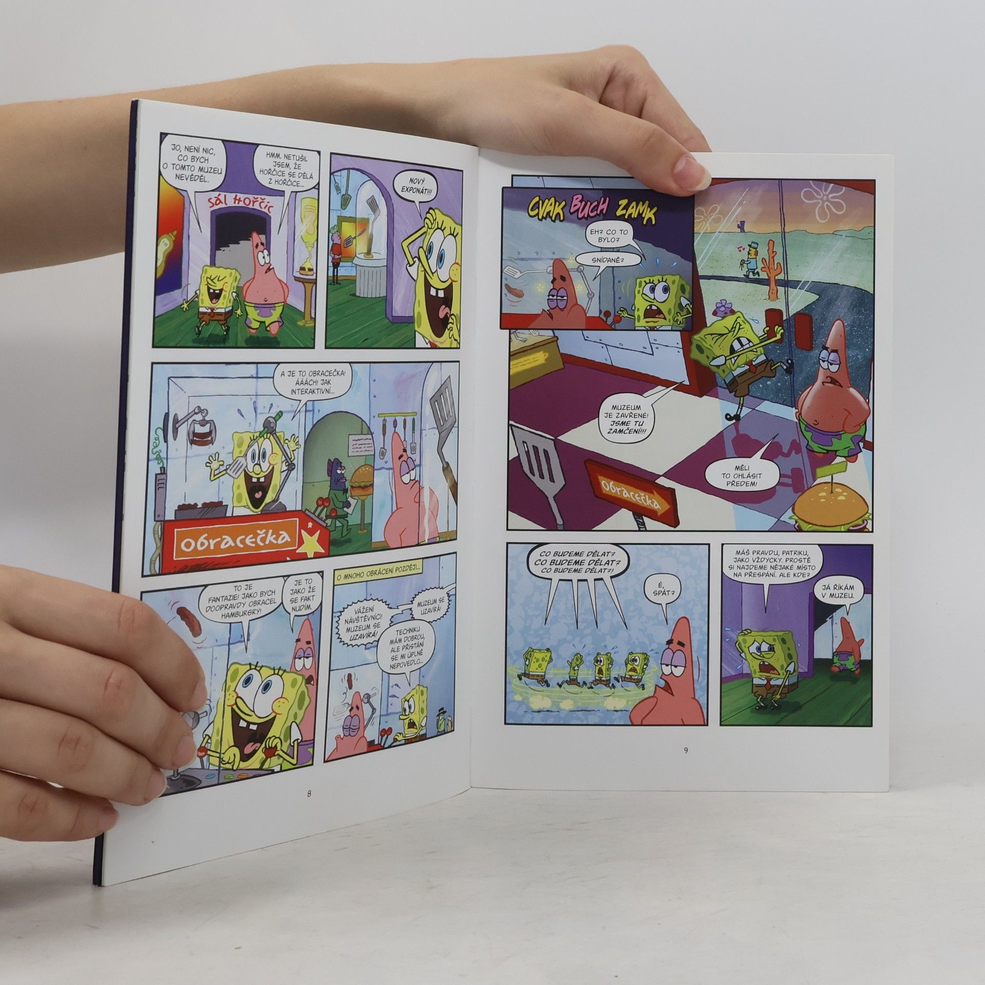 Stephen Hillenburg SpongeBob : komiks. Č. 3, Příběhy ze zakletého ananasu
