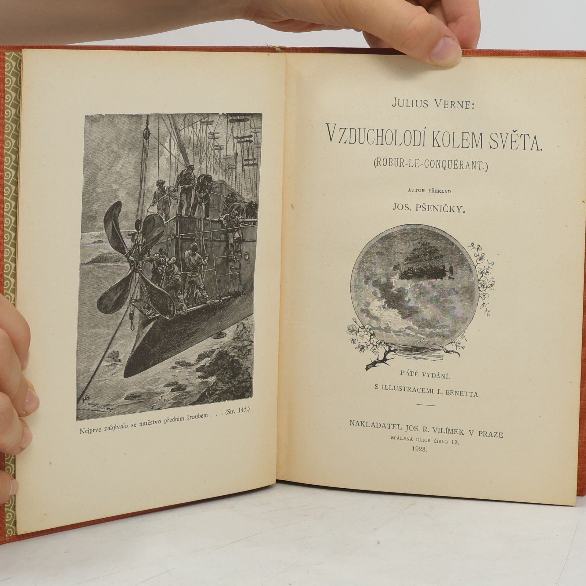 Jules Verne Vzducholodí kolem světa