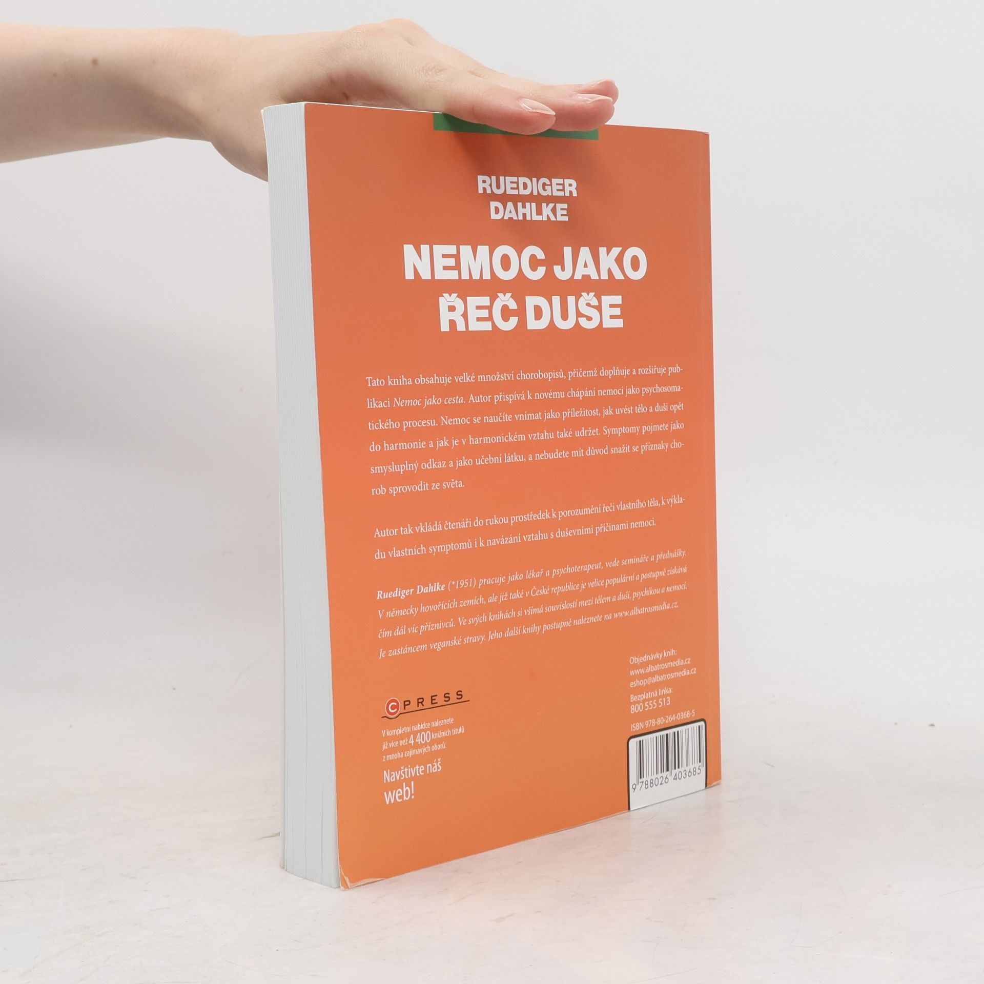 Ruediger Dahlke Nemoc jako řeč duše