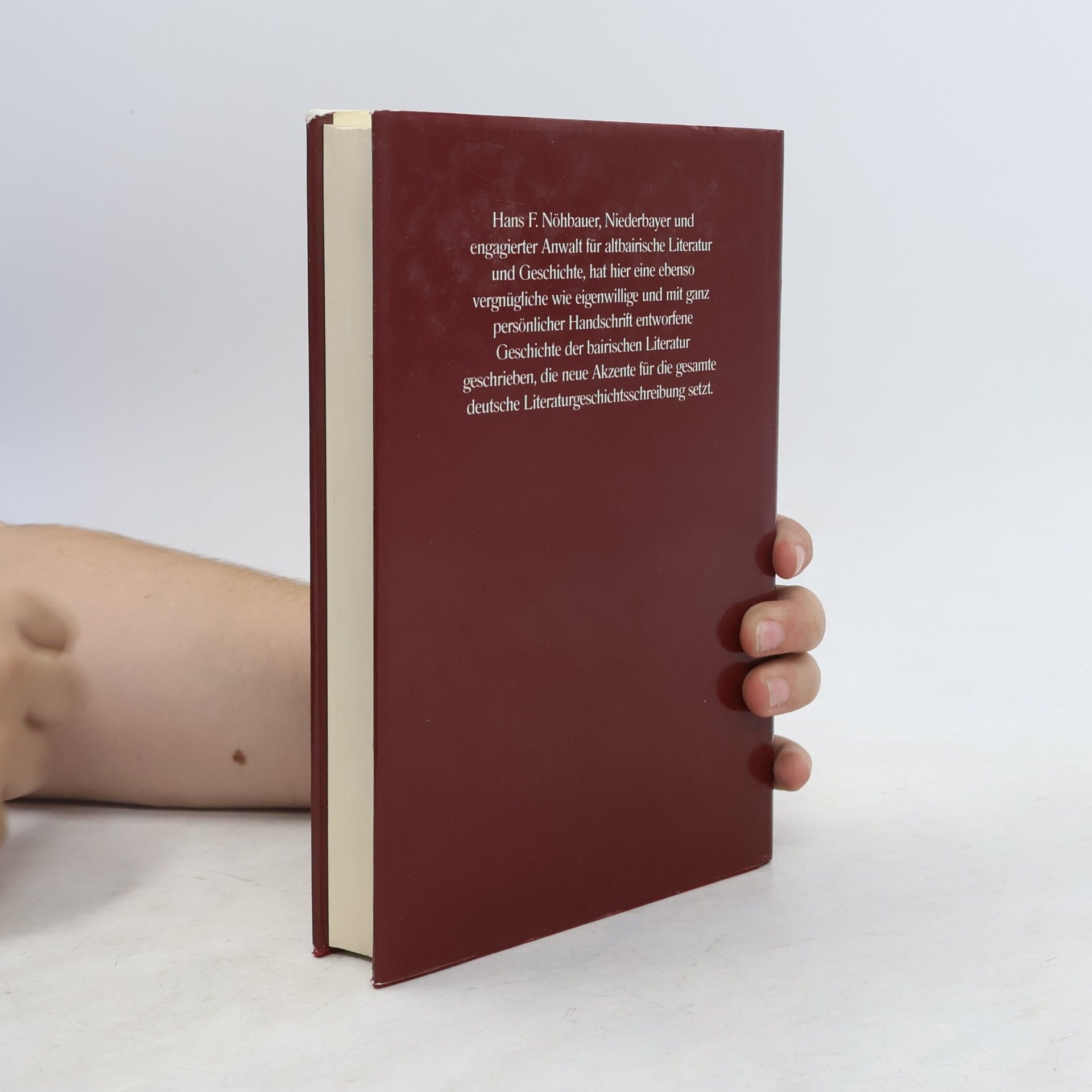 Hans F. Nöhbauer Kleine bairische Literaturgeschichte