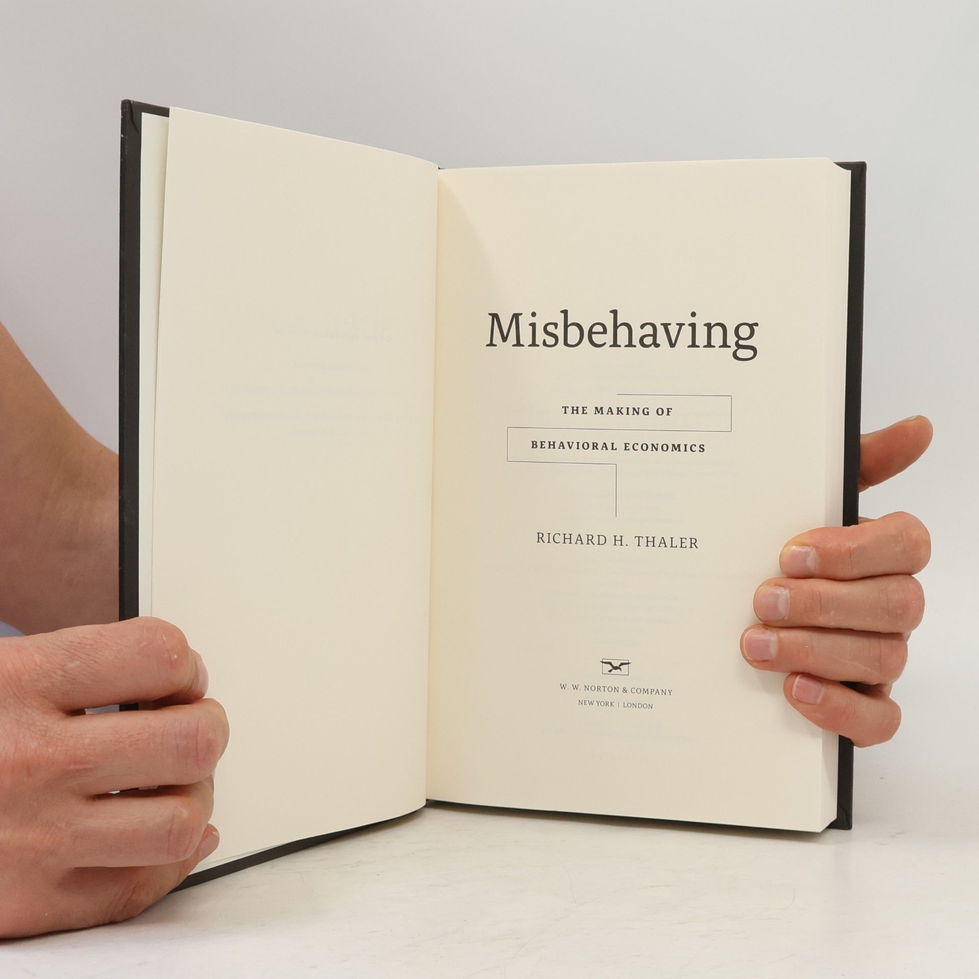 Richard Thaler Misbehaving