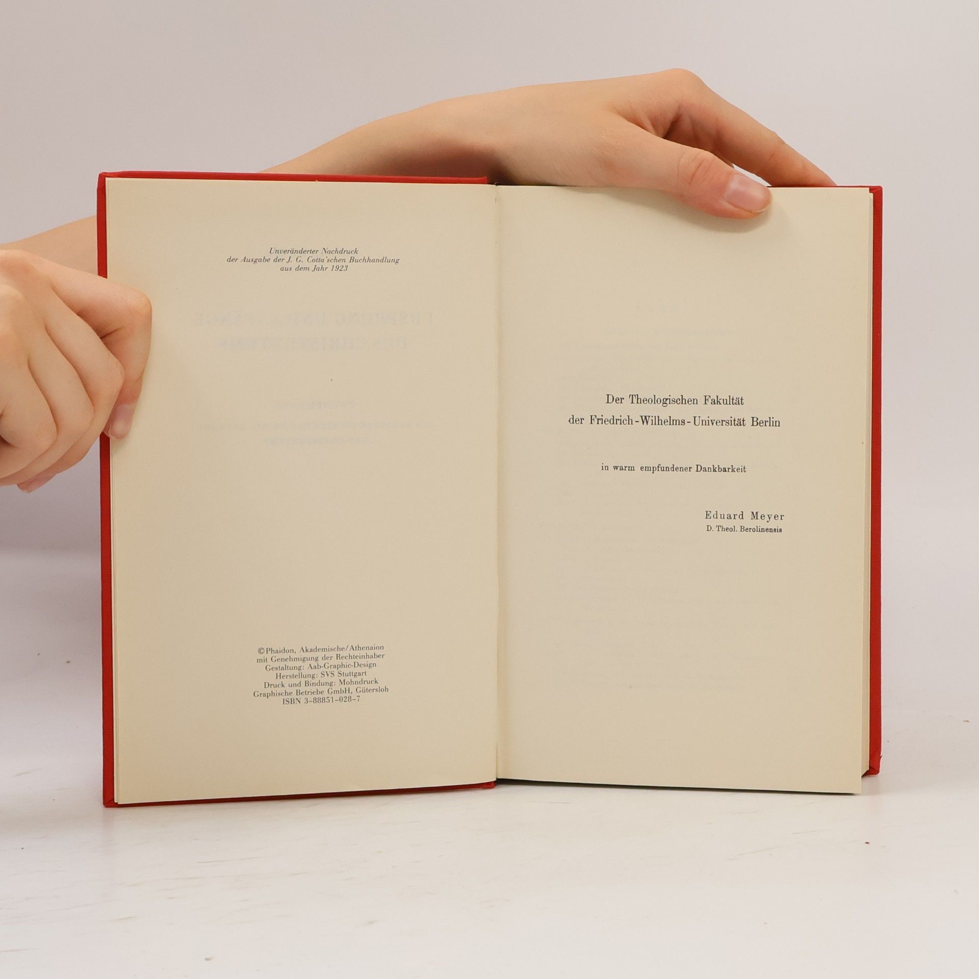 Eduard Meyer Urgeschichte des Christentums. Ursprunge und Anfänge 2