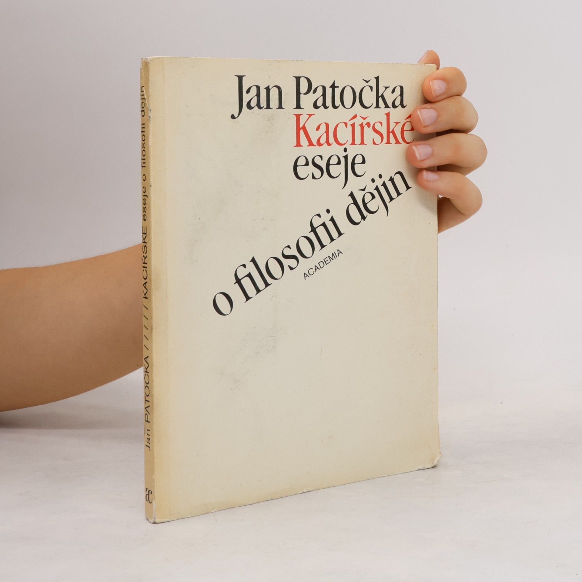 Jan Patočka Kacířské eseje o filosofii dějin