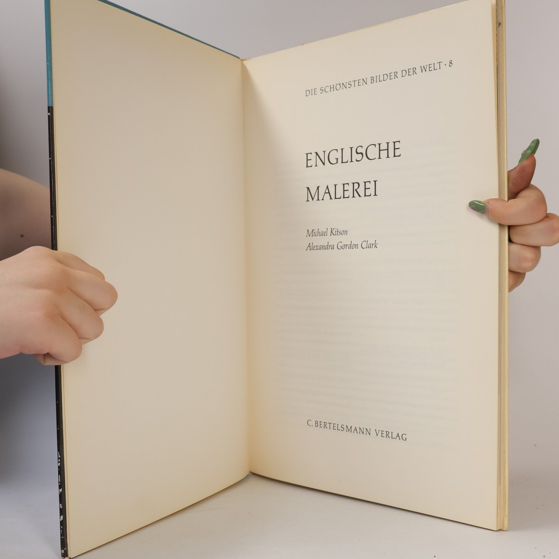 Autores varios Die schönsten 8. Bilder der Welt. Englische Malerei