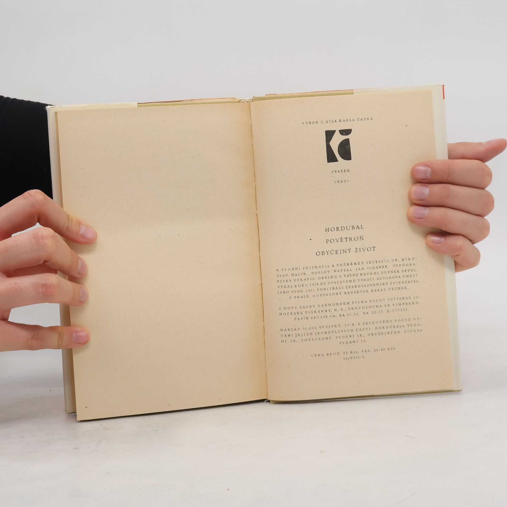Karel Čapek 5x Karel Čapek