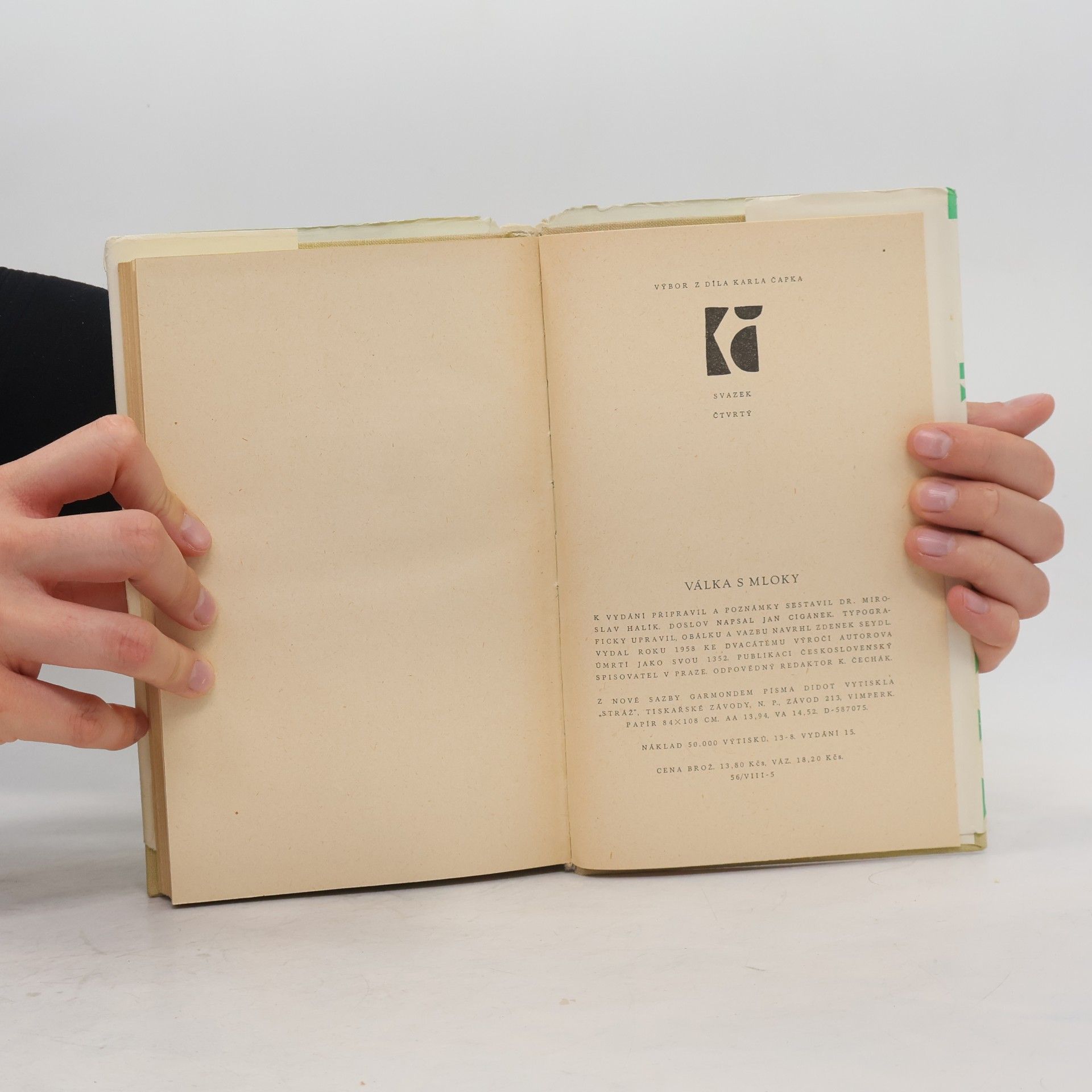 Karel Čapek 5x Karel Čapek
