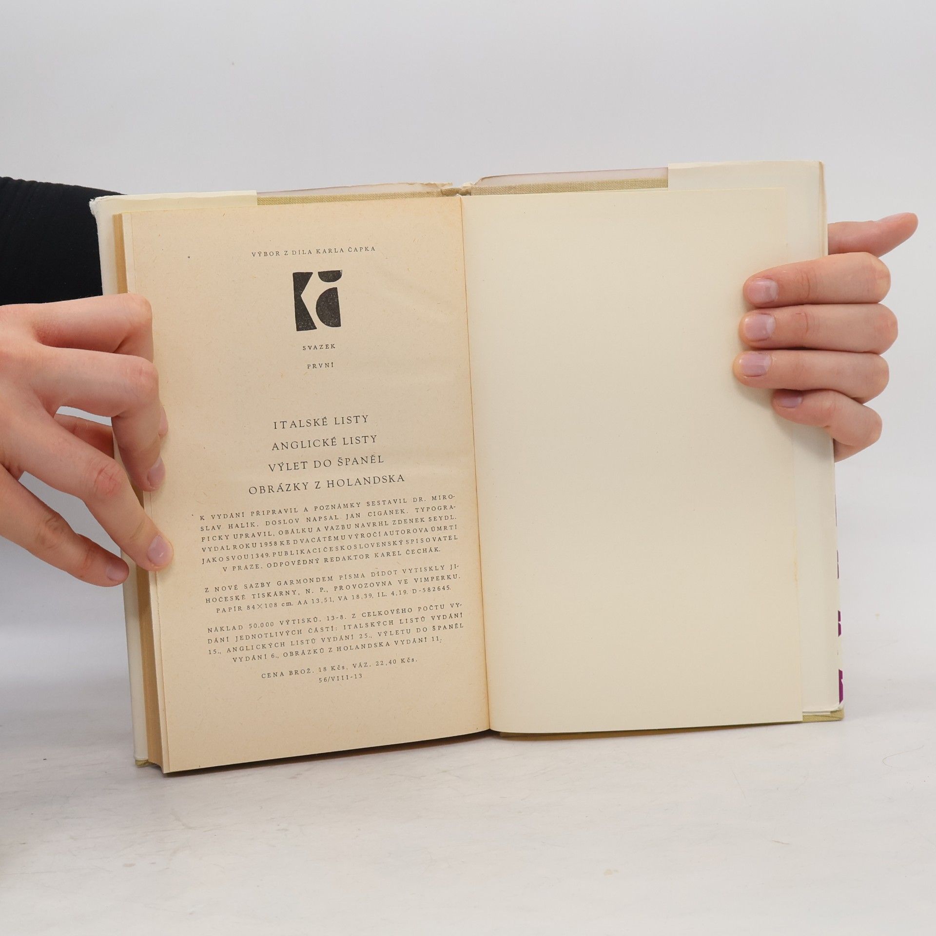 Karel Čapek 5x Karel Čapek