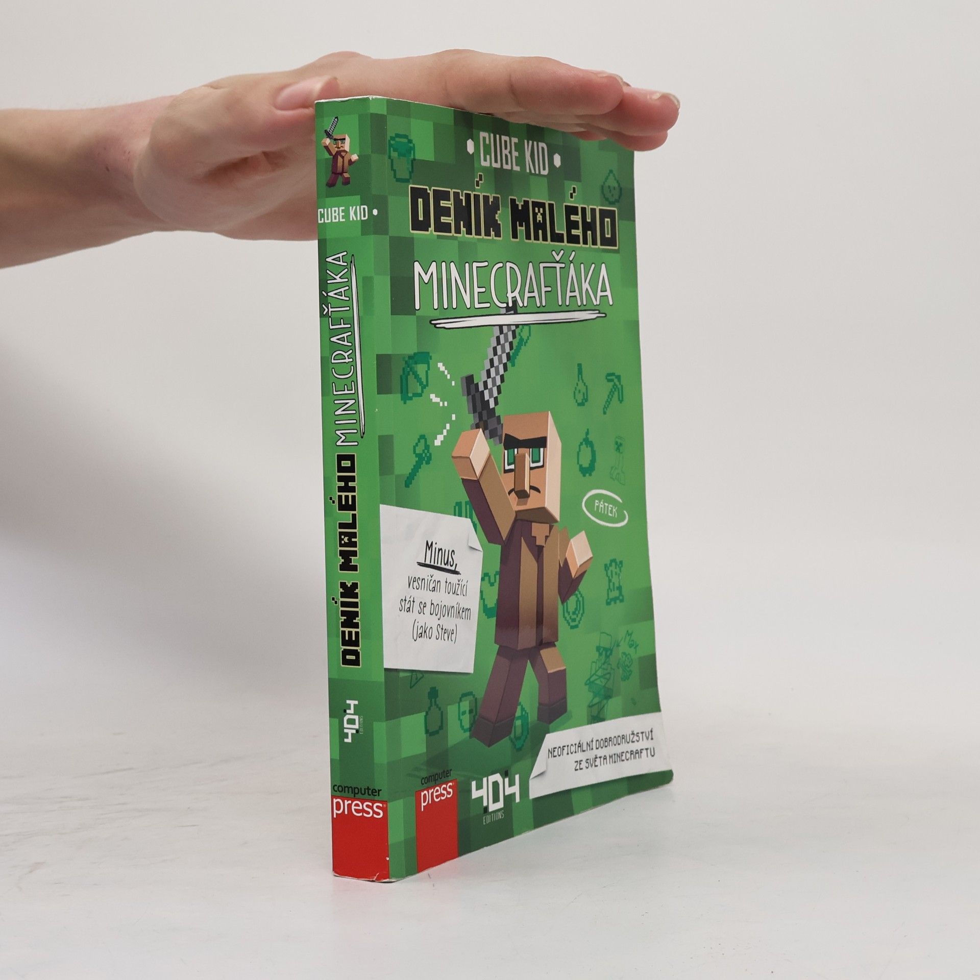Cube Kid Deník malého Minecrafťáka