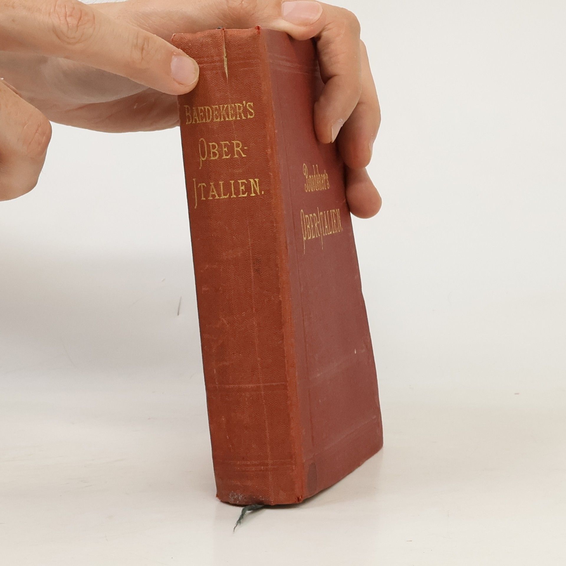 Karl Baedeker Italien. Handbuch für Reisende. Erster Teil