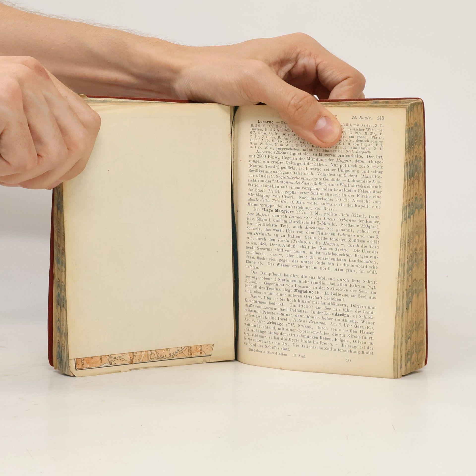 Karl Baedeker Italien. Handbuch für Reisende. Erster Teil