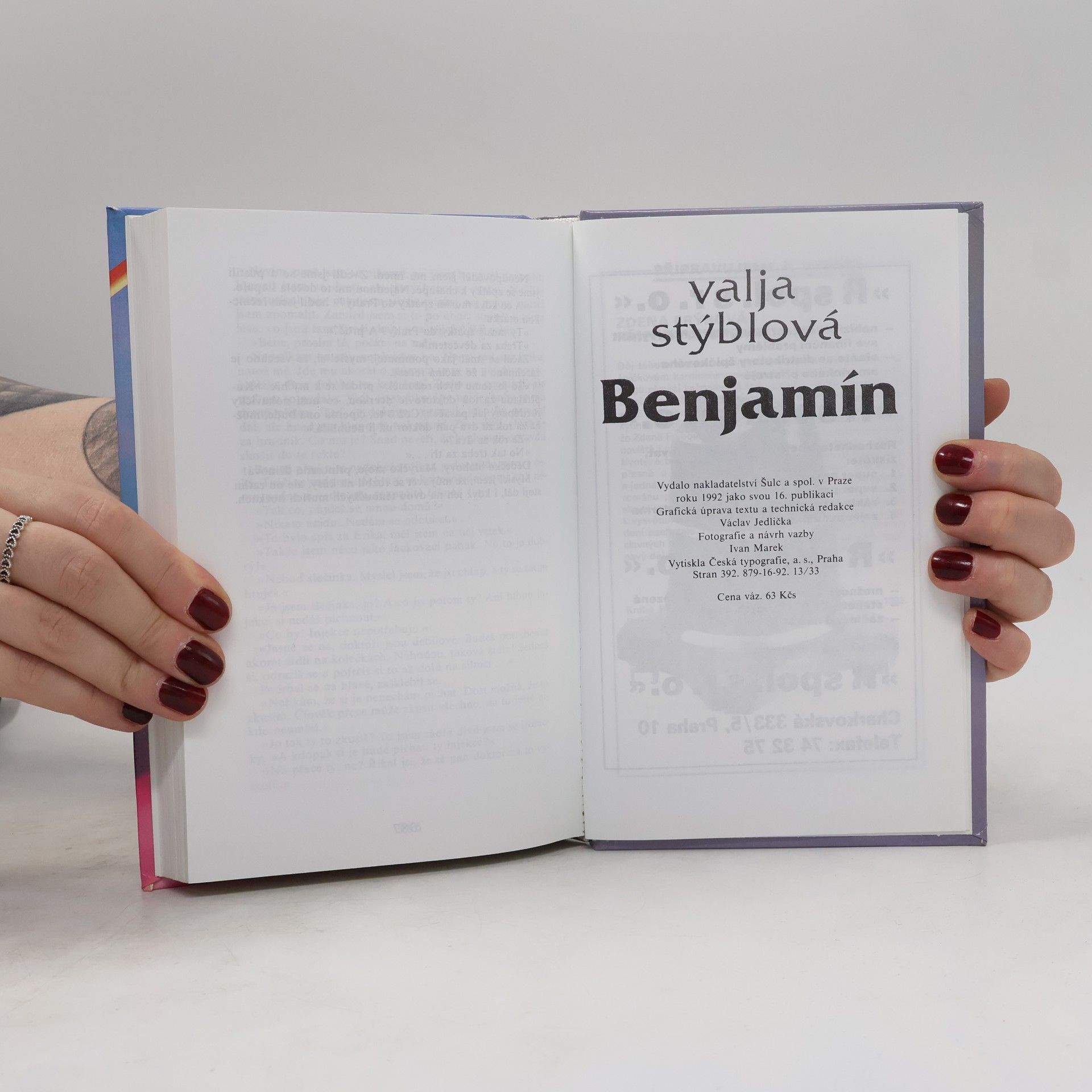 Valja Stýblová Benjamín